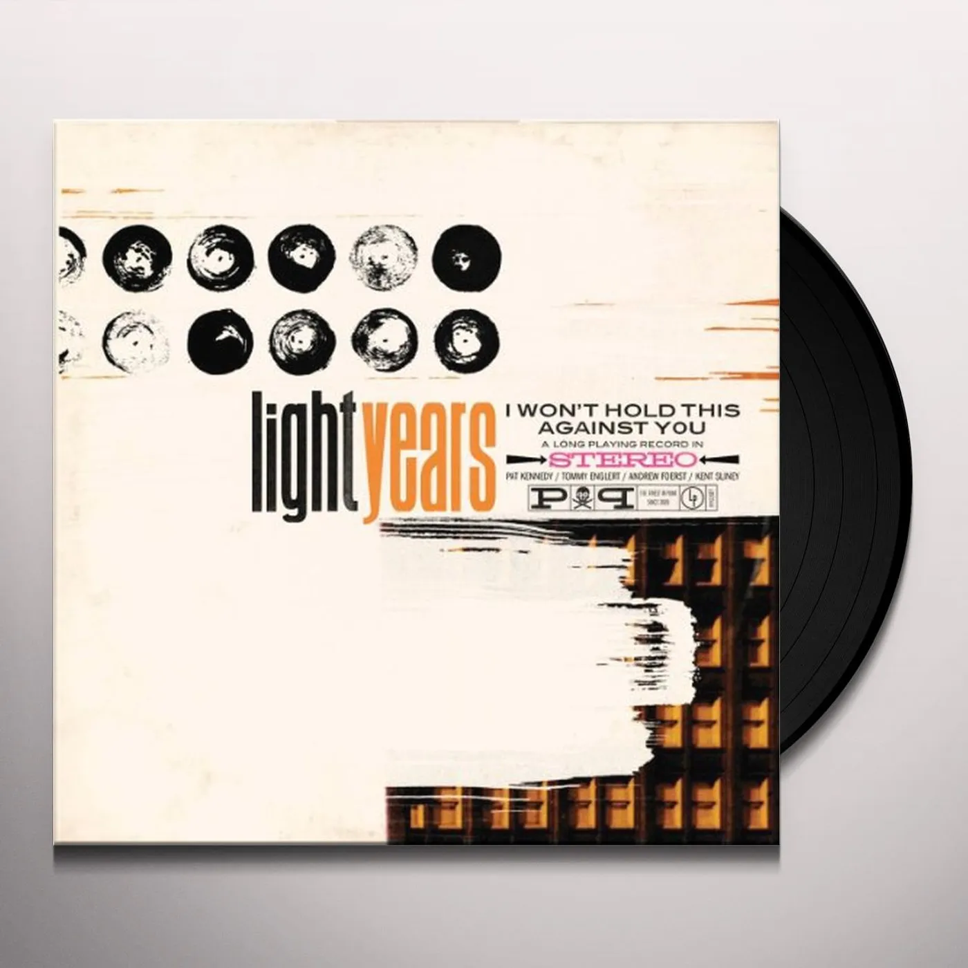 Light Years WON'T HOLD THIS AGAINST YOU Vinyl Record