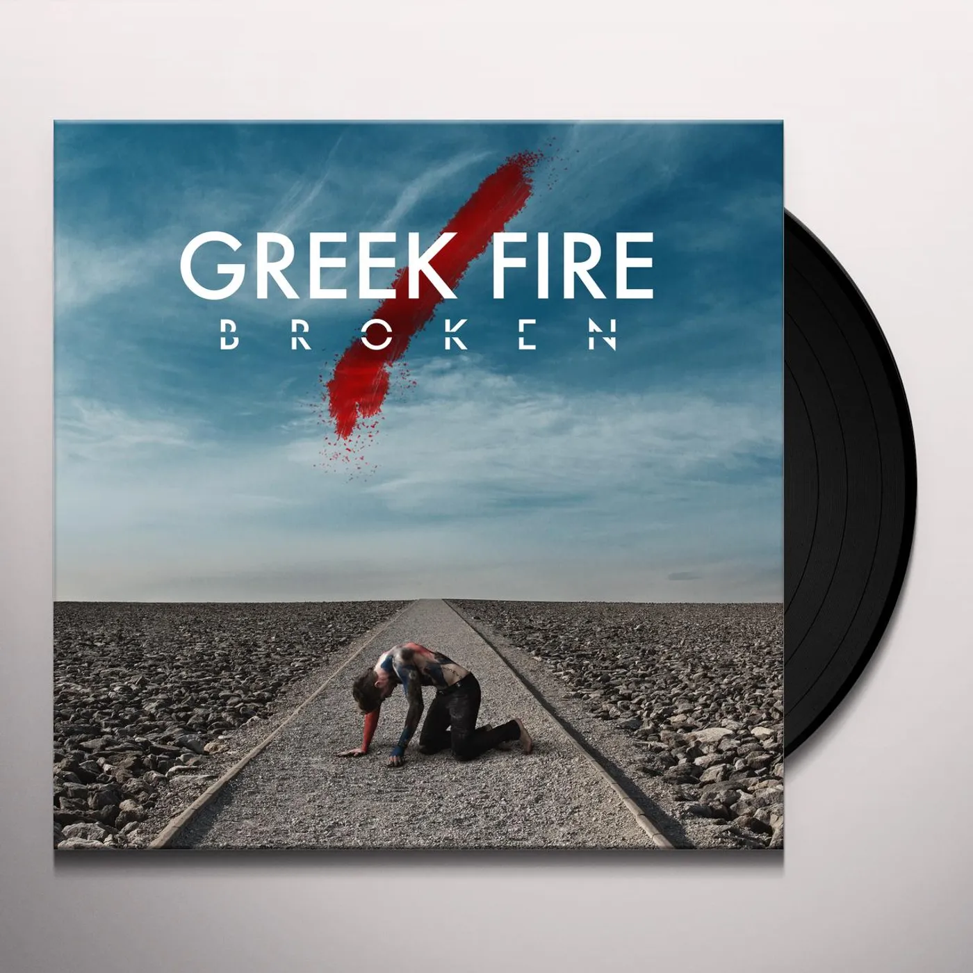 Greek Fire Broken Vinyl Record