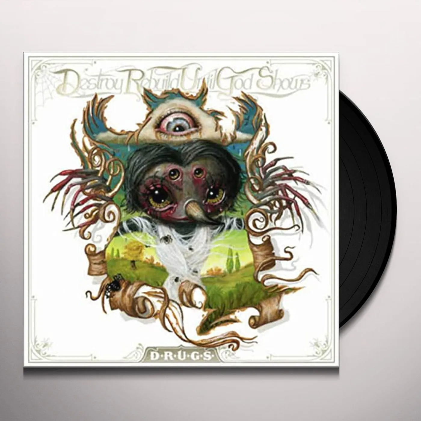 Destroy Rebuild Until God Shows SELF TITLED AKA D.R.U.G.S Vinyl Record