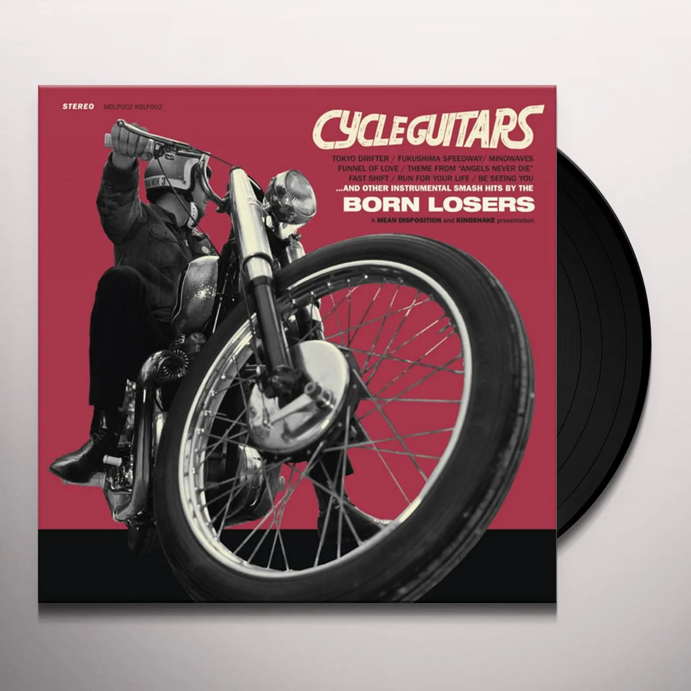 Born Losers Cycle Guitars Vinyl Record