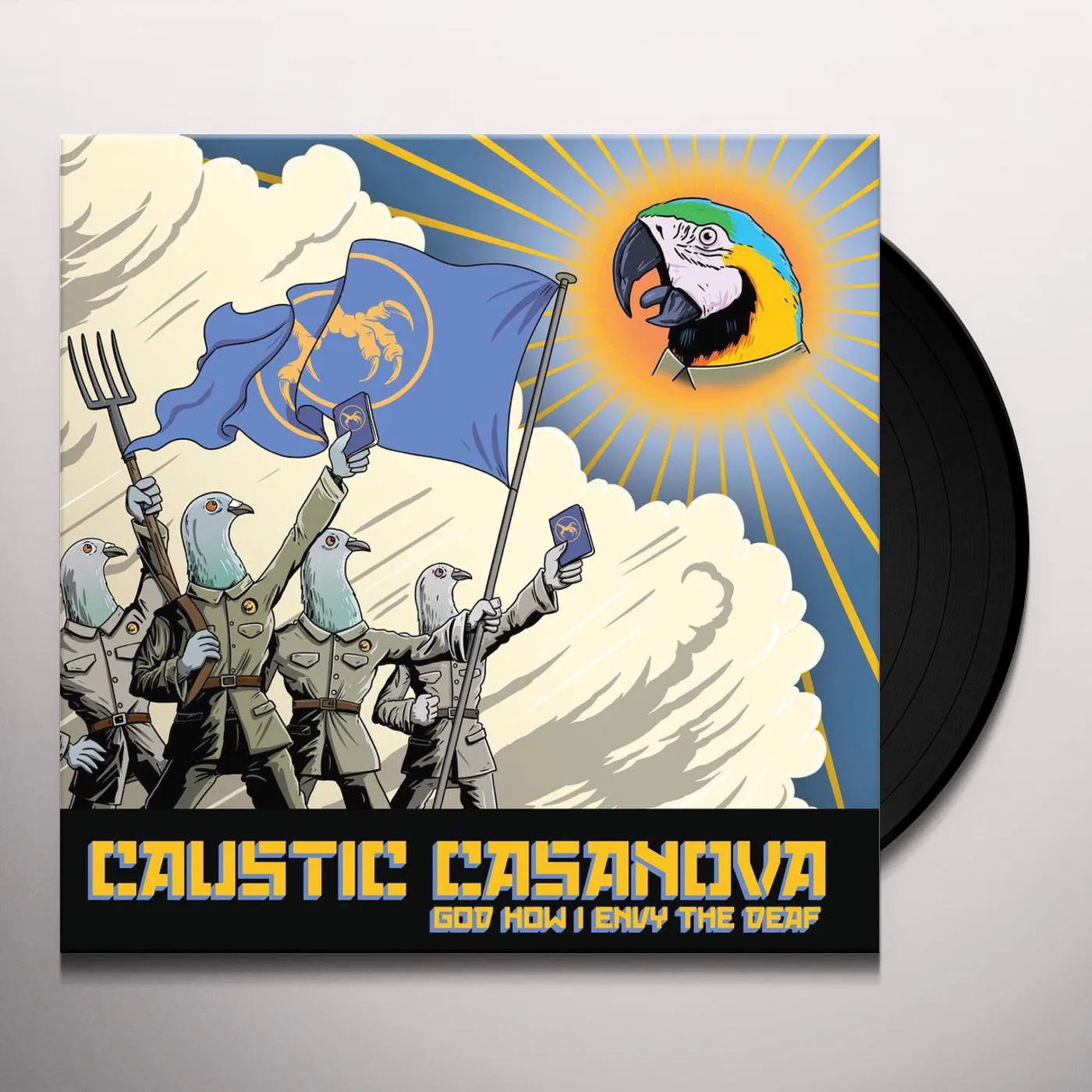 Caustic Casanova God How I Envy the Deaf Vinyl Record