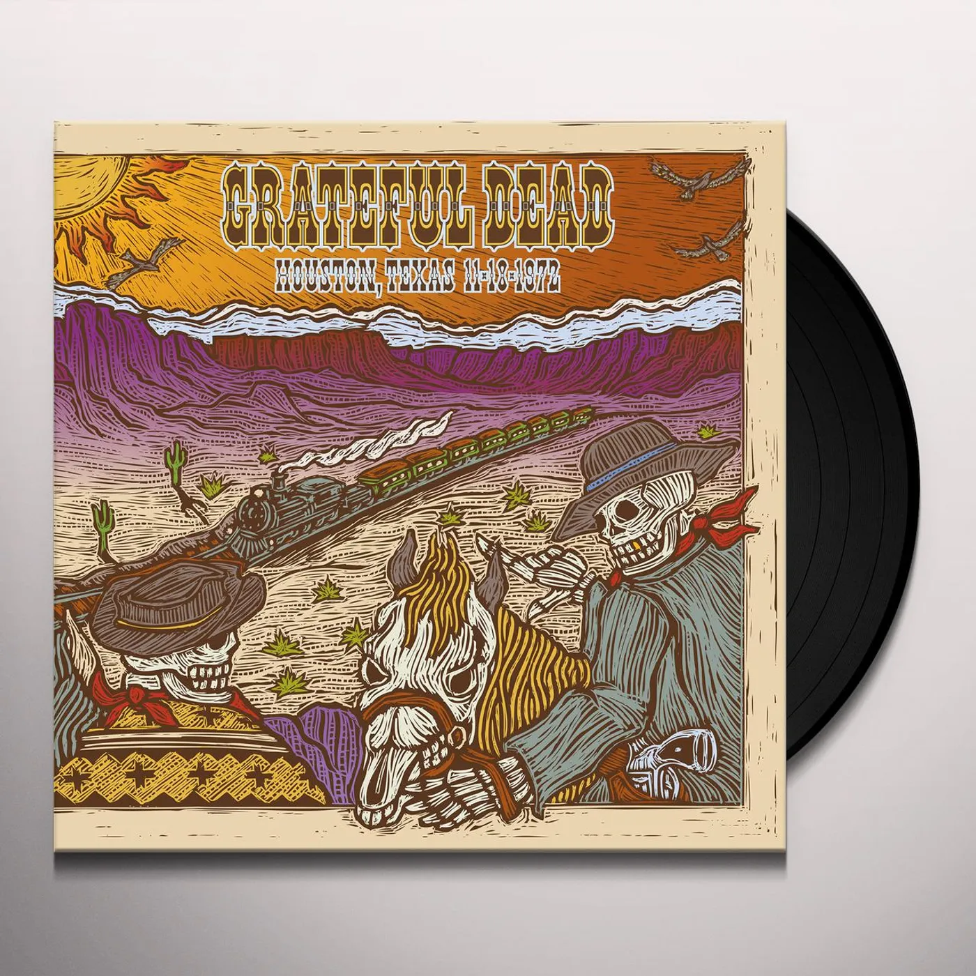 Grateful Dead 11/18/72 HOFHEINZ PAVILION HOUSTON TX Vinyl Record - 180 Gram Pressing