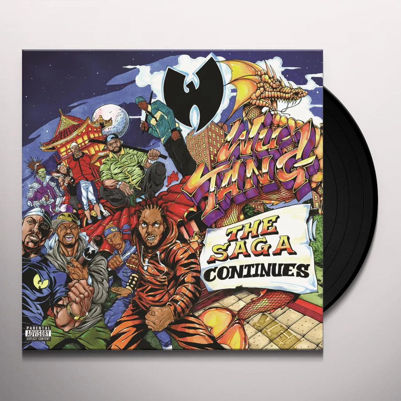 Wu-Tang Clan SAGA CONTINUES Vinyl Record