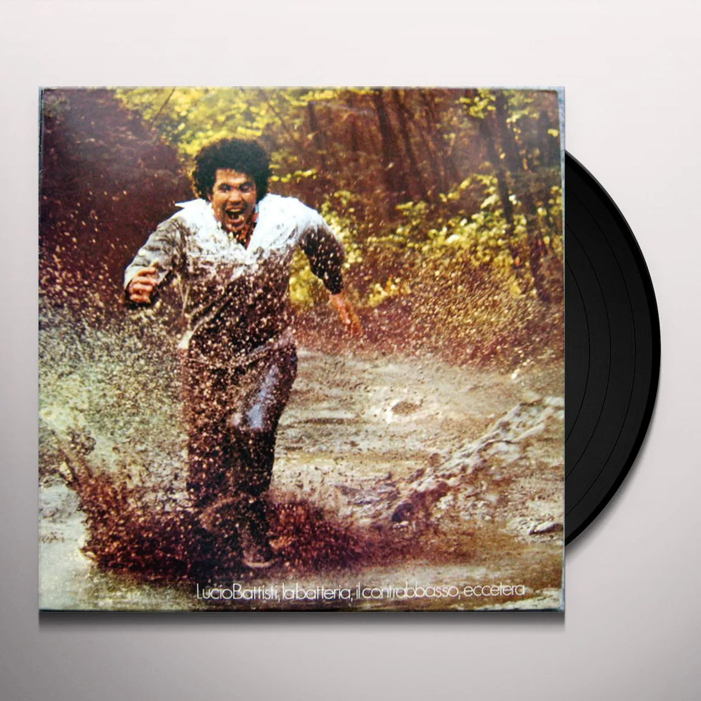Lucio Battisti LA BATTERIA IL CONTRABBASSO ECCETERA Vinyl Record
