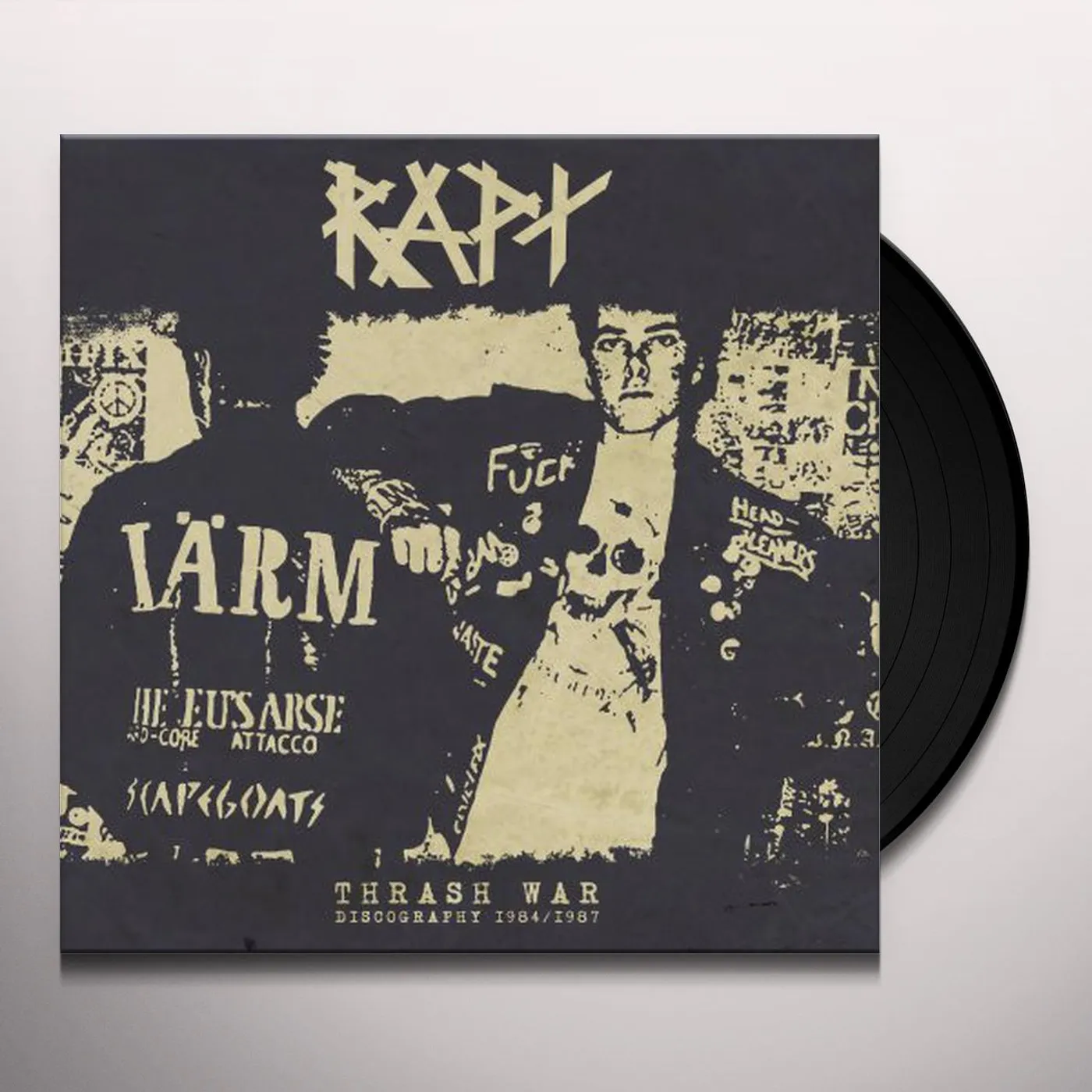 Rapt THRASH WAR: DISCOGRAPHY 1984-1987 Vinyl Record