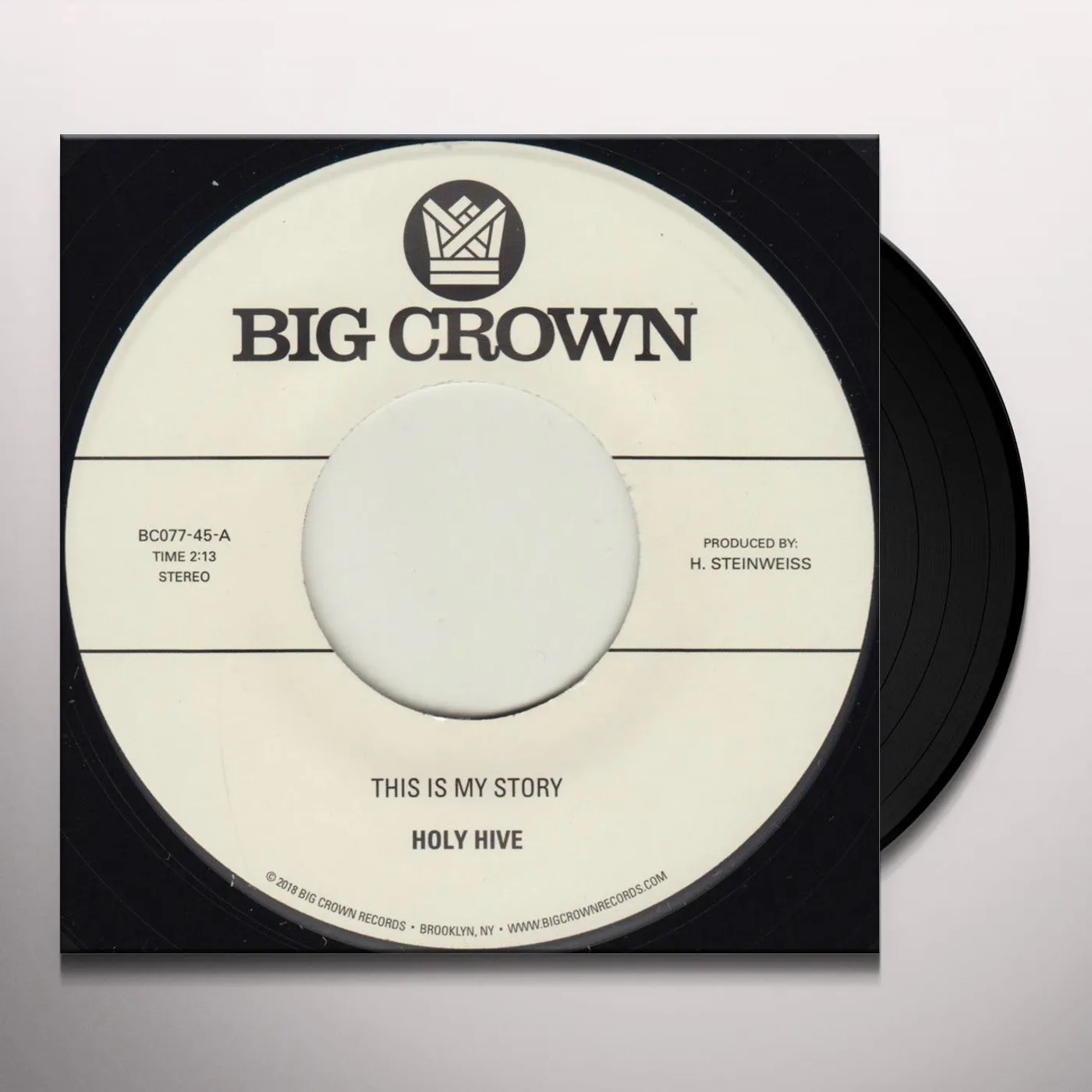 Holy Hive This Is My Story / Blue Light Vinyl Record