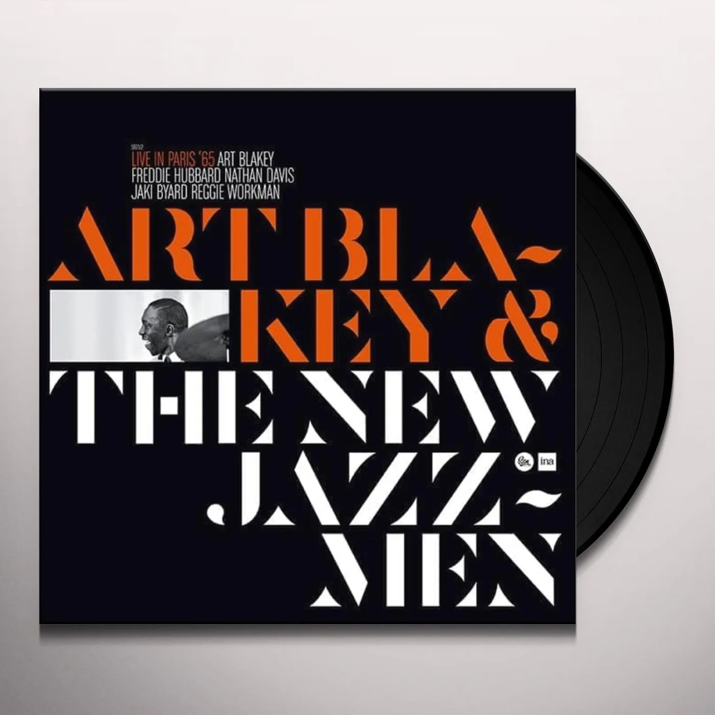 Art Blakey NEW JAZZ MEN: LIVE IN PARIS 65 Vinyl Record