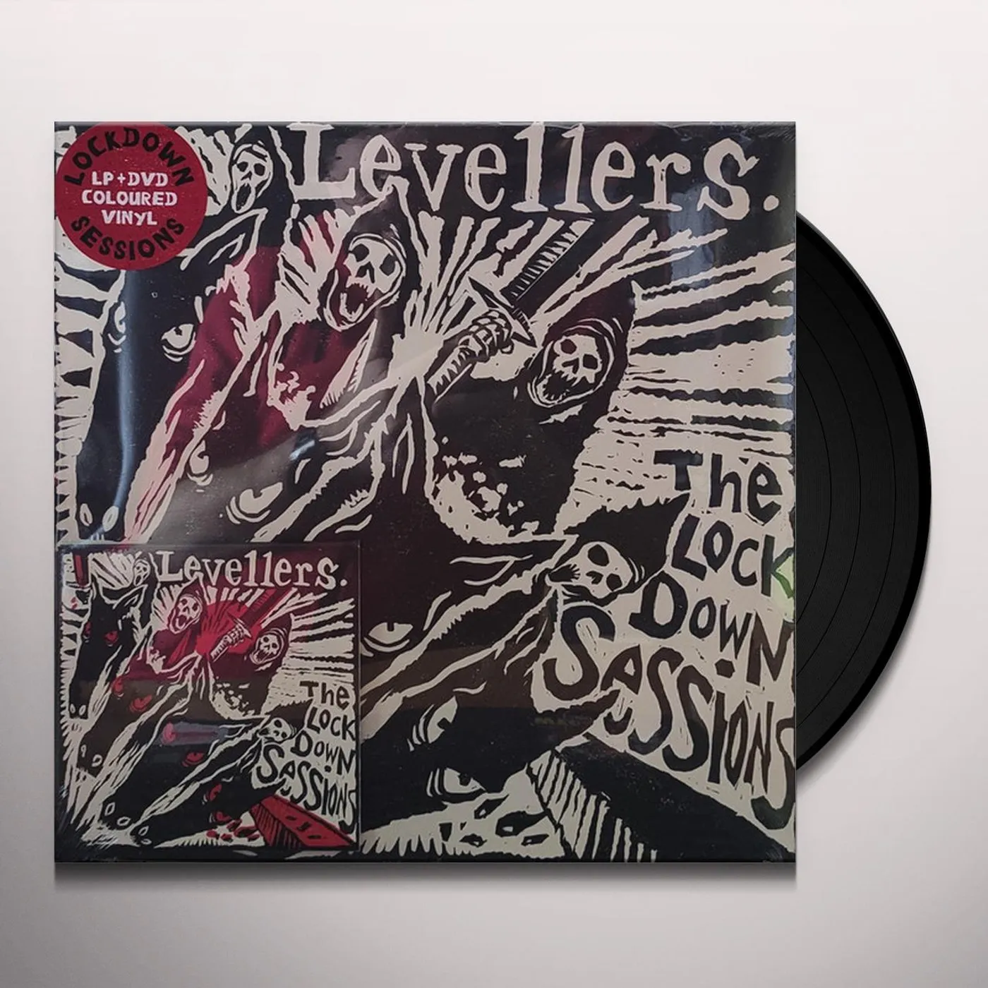 Levellers LOCKDOWN SESSIONS (LP/DVD) Vinyl Record