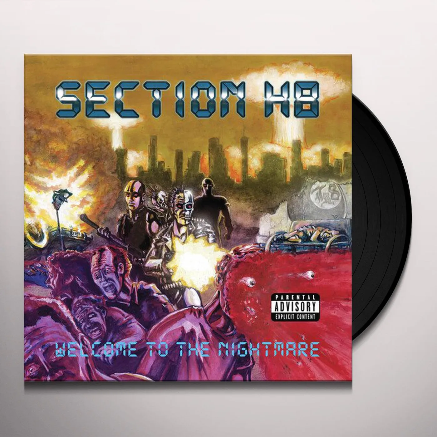 SECTION H8 Welcome to the Nightmare Vinyl Record