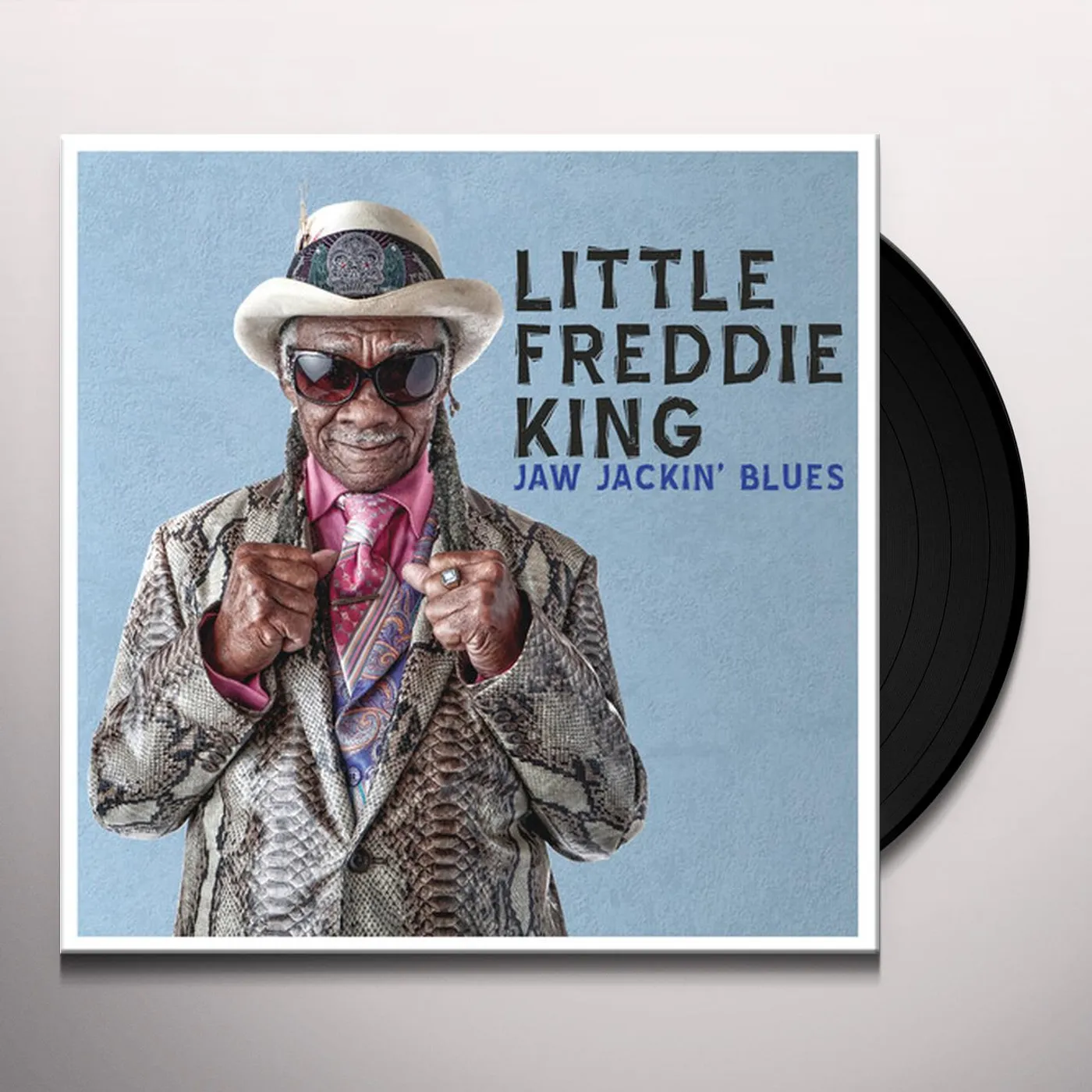 Little Freddie King Jaw Jackin' Blues Vinyl Record