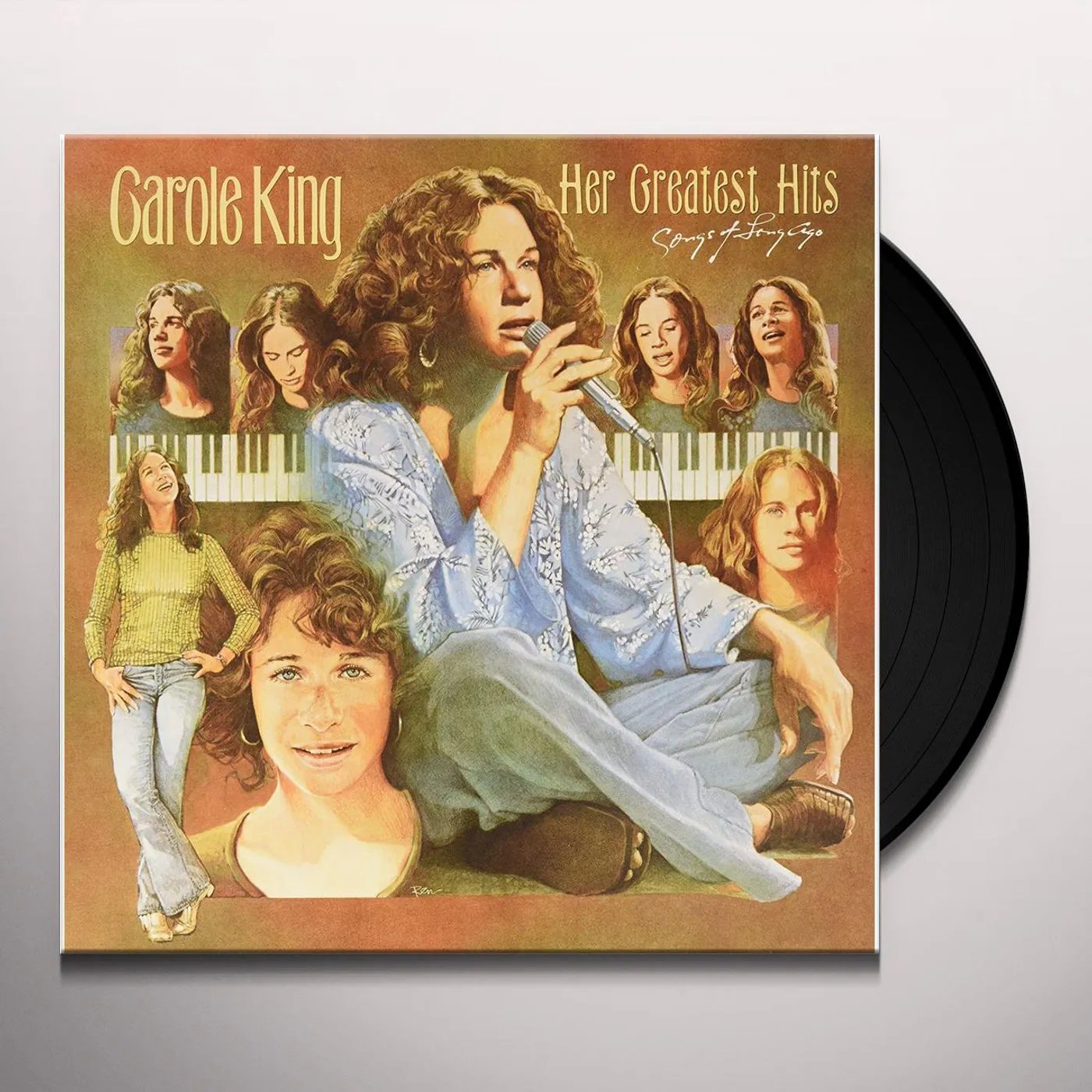 Carole King HER GREATEST HITS Vinyl Record