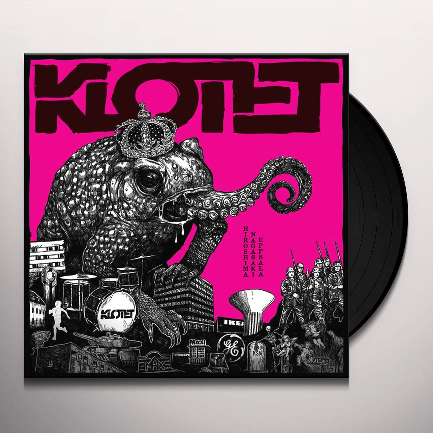 Klotet HIROSHIMA NAGASAKI UPPSALA Vinyl Record