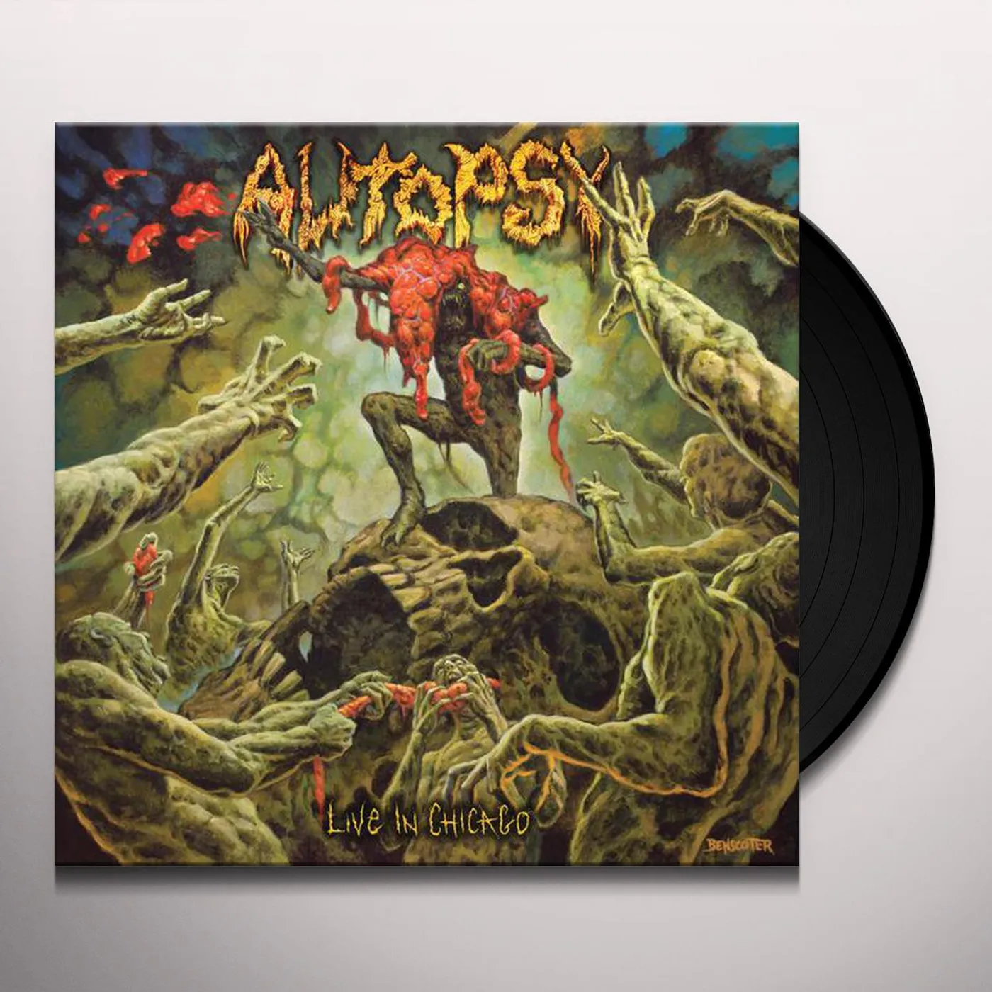Autopsy Live in Chicago Vinyl Record