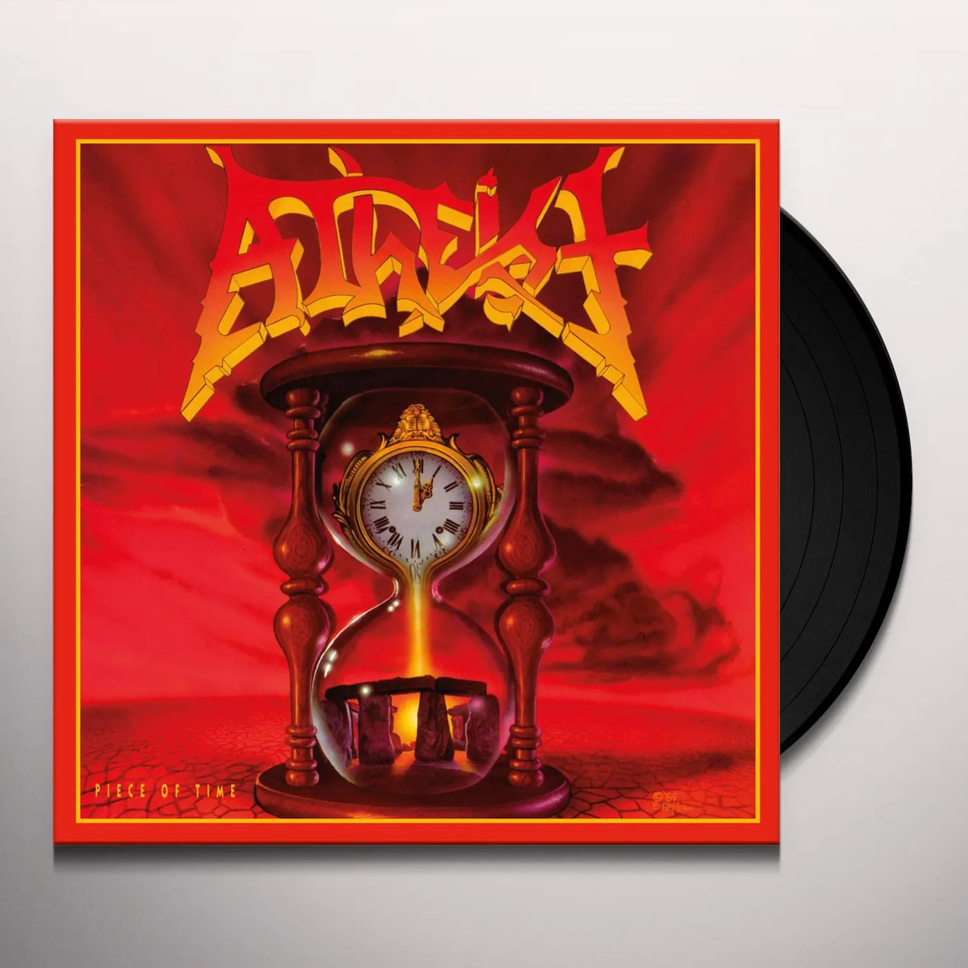 Atheist Piece of time (ltd. transparent blue vin Vinyl Record