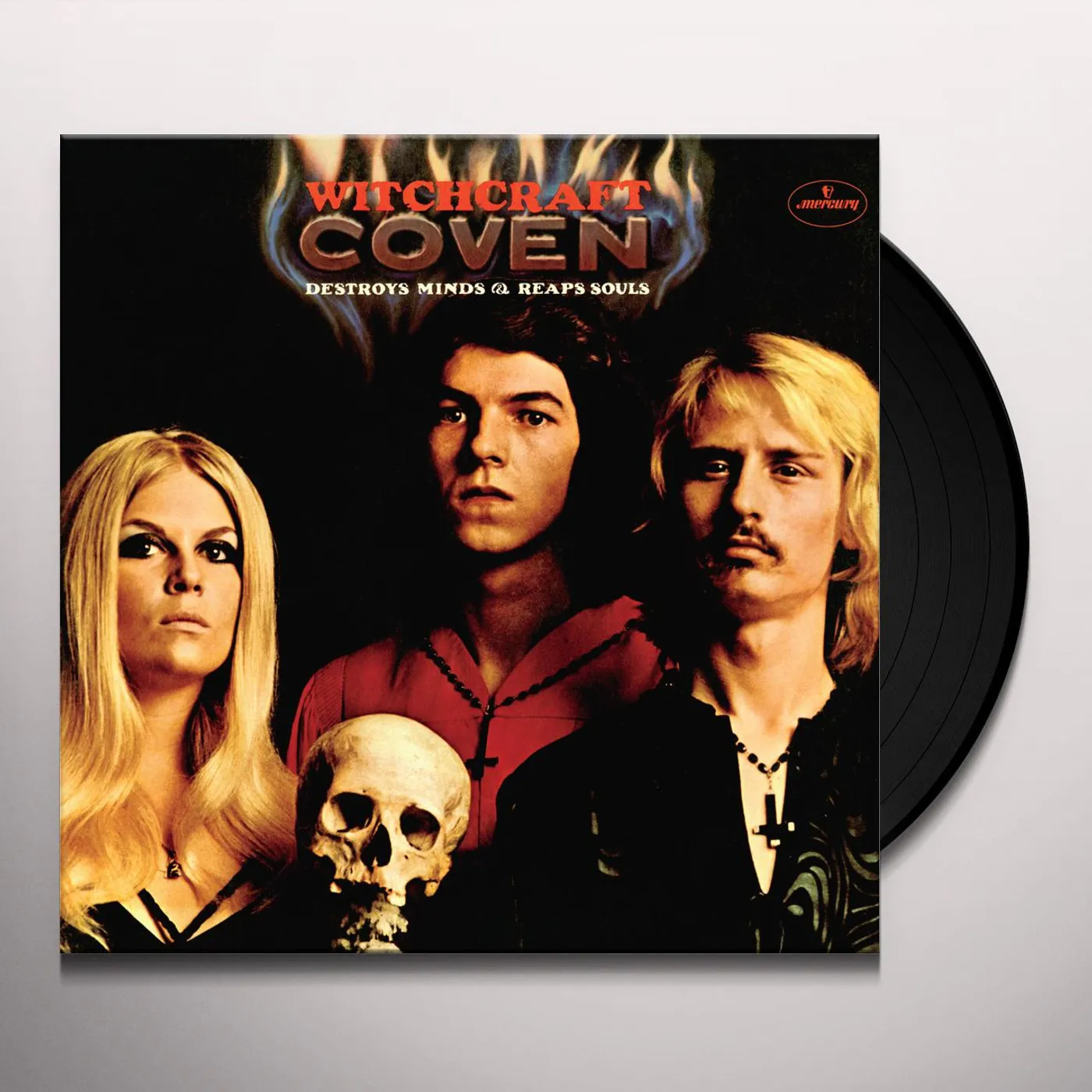 Coven Witchcraft Destroys Minds & Reaps Souls Vinyl Record