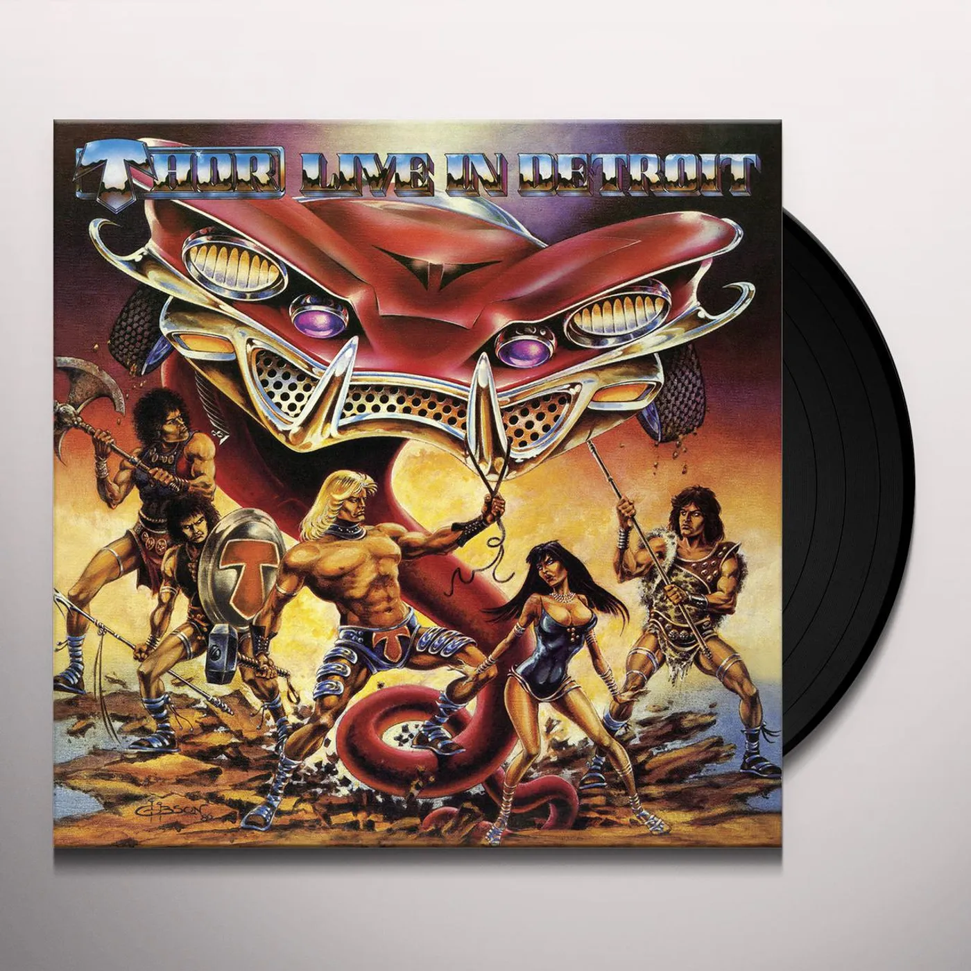 Thor Live in Detroit 1985 Vinyl Record
