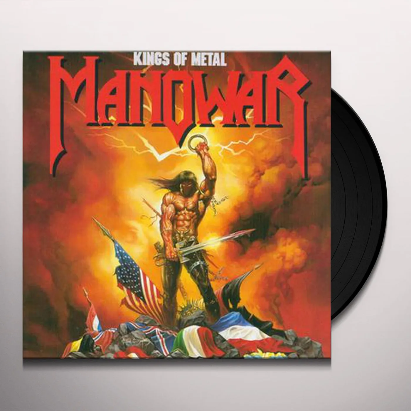 Manowar Kings Of Metal Vinyl Record