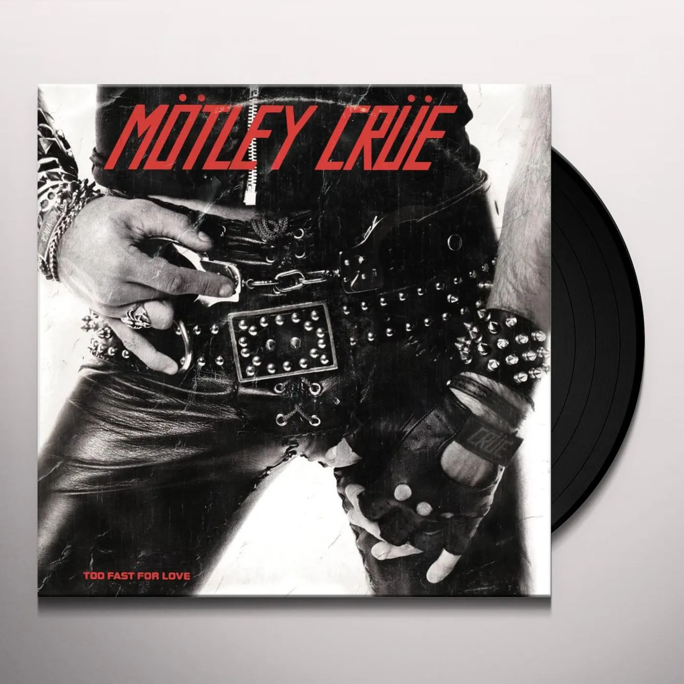 Mötley Crüe Too Fast For Love Vinyl Record
