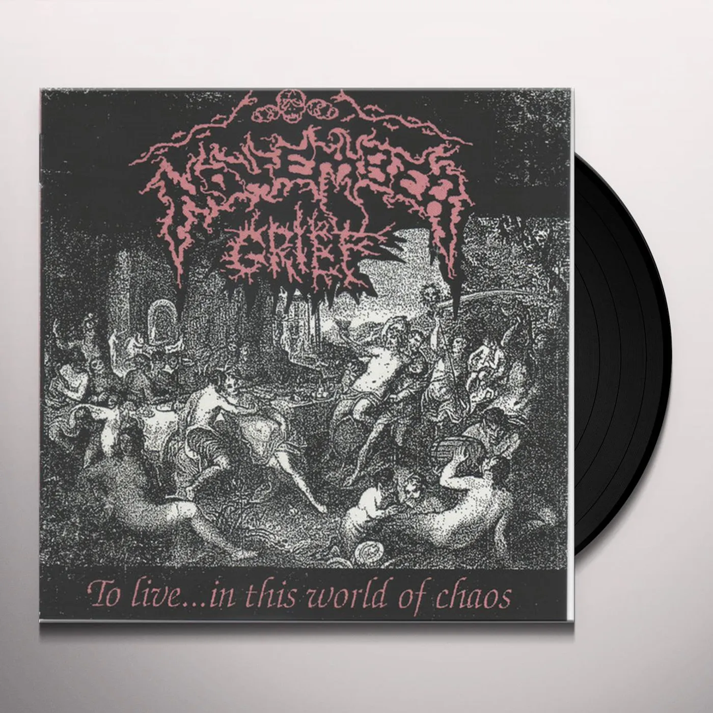November Grief TO LIVE IN THIS WORLD OF CHAOS Vinyl Record