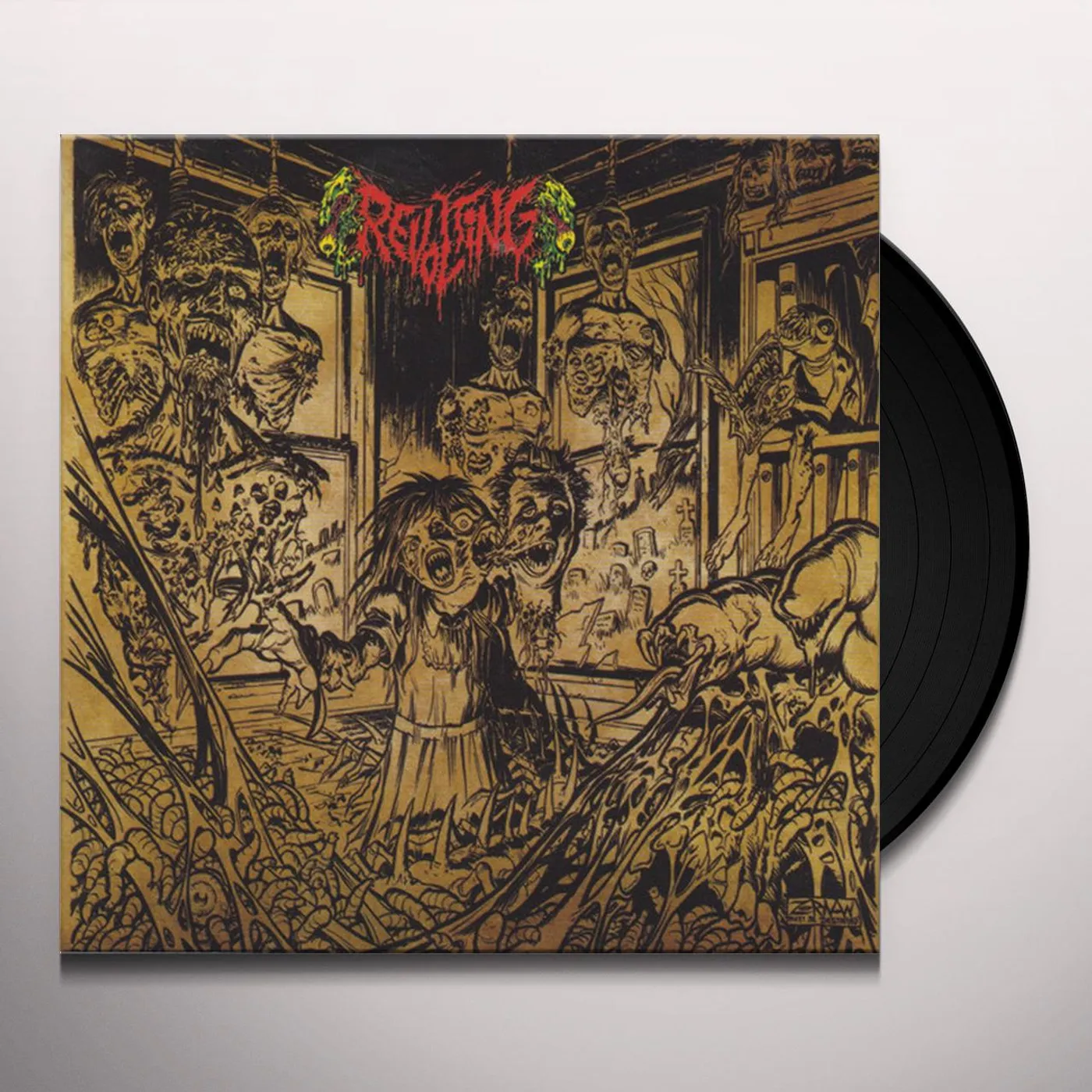 Revolting TERROR THRESHOLD Vinyl Record