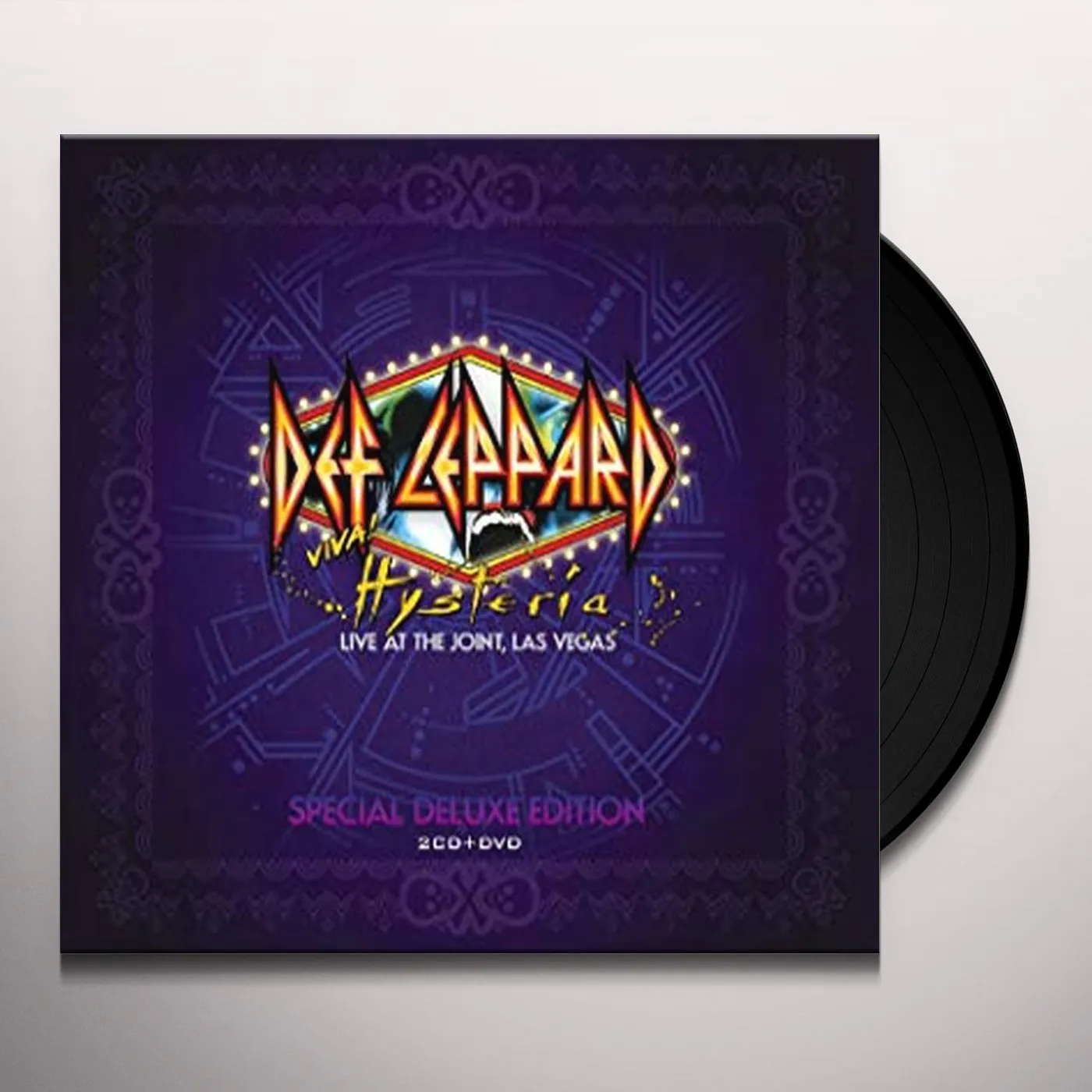 Def Leppard HYSTERIA LIVE Vinyl Record