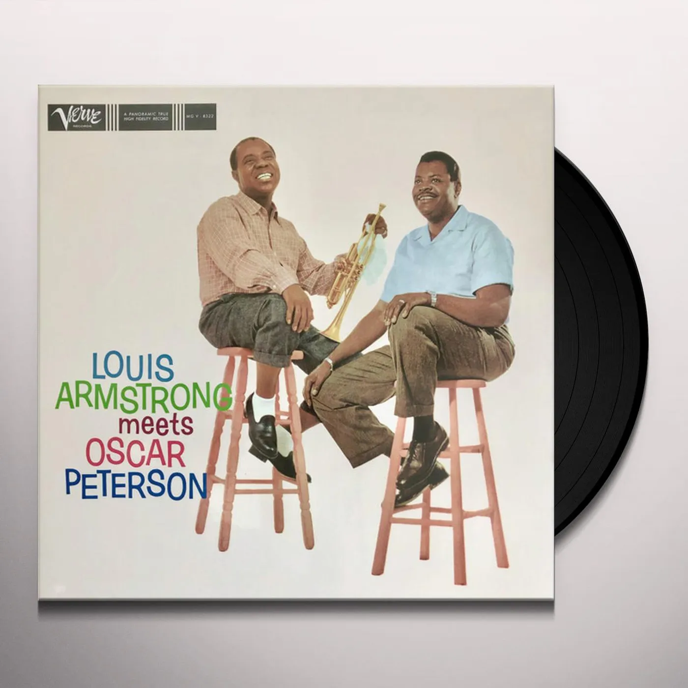 Various Artists  LOUIS ARMSTRONG MEETS OSCAR PETERSON Vinyl Record
