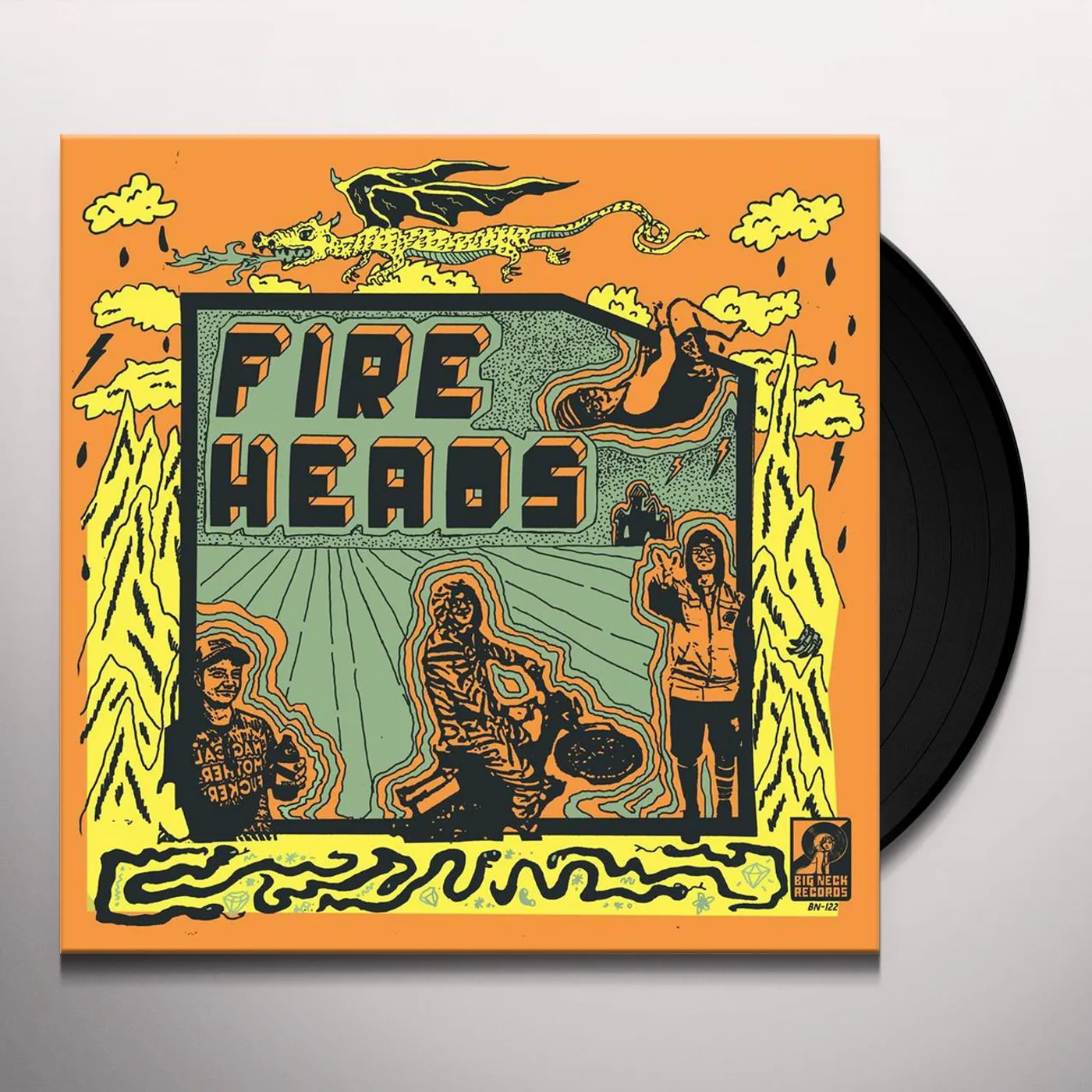Fire Heads/Sex Scenes Vinyl Record