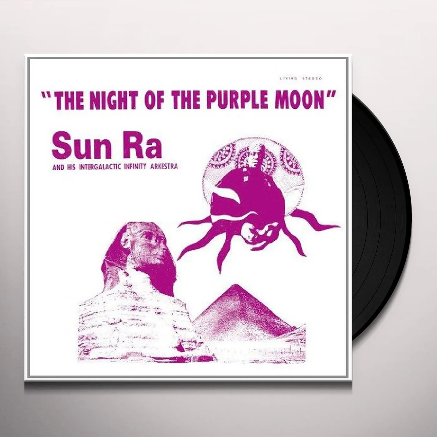 Sun Ra NIGHT OF THE PURPLE MOON Vinyl Record