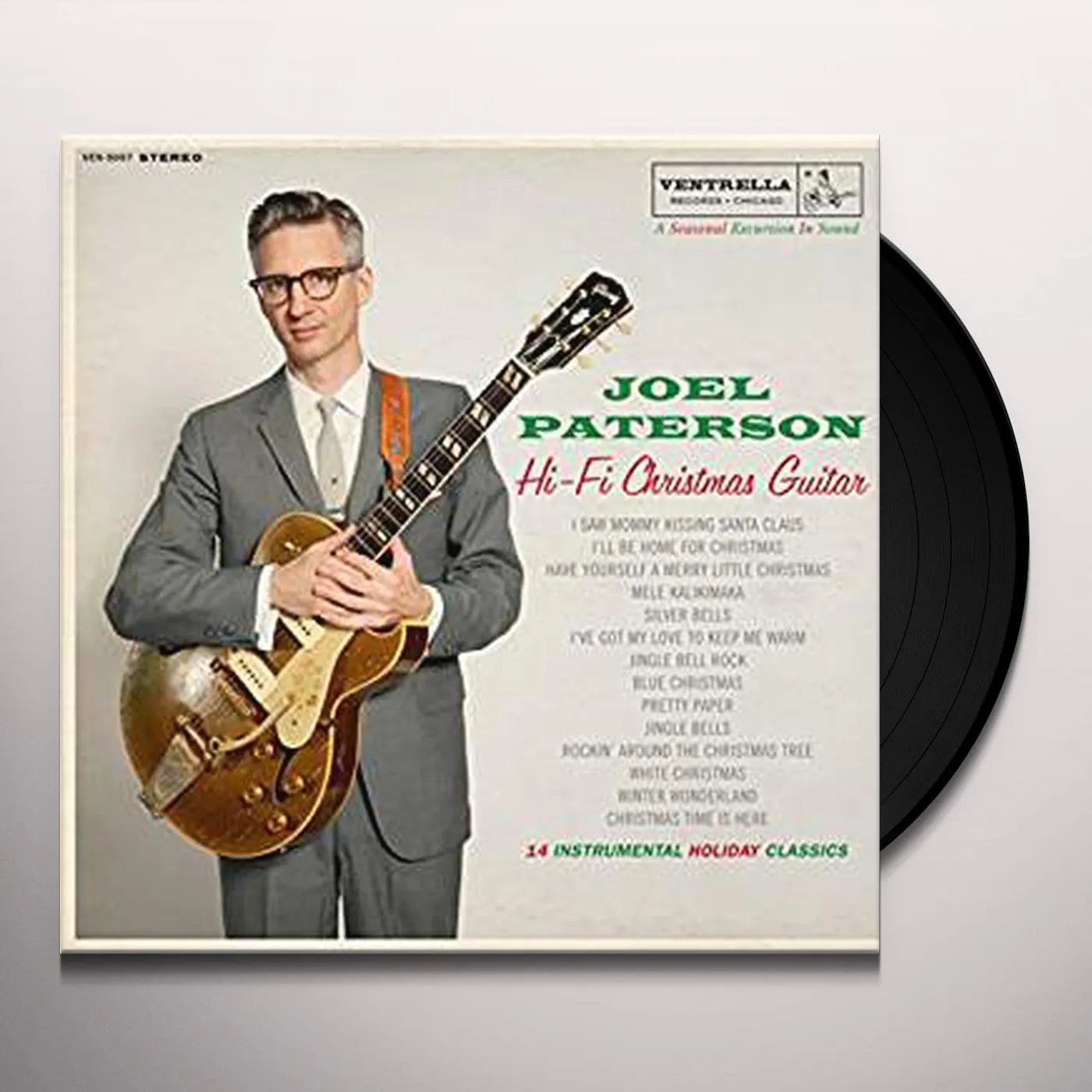 Joel Paterson Hi-Fi Christmas Guitar Vinyl Record