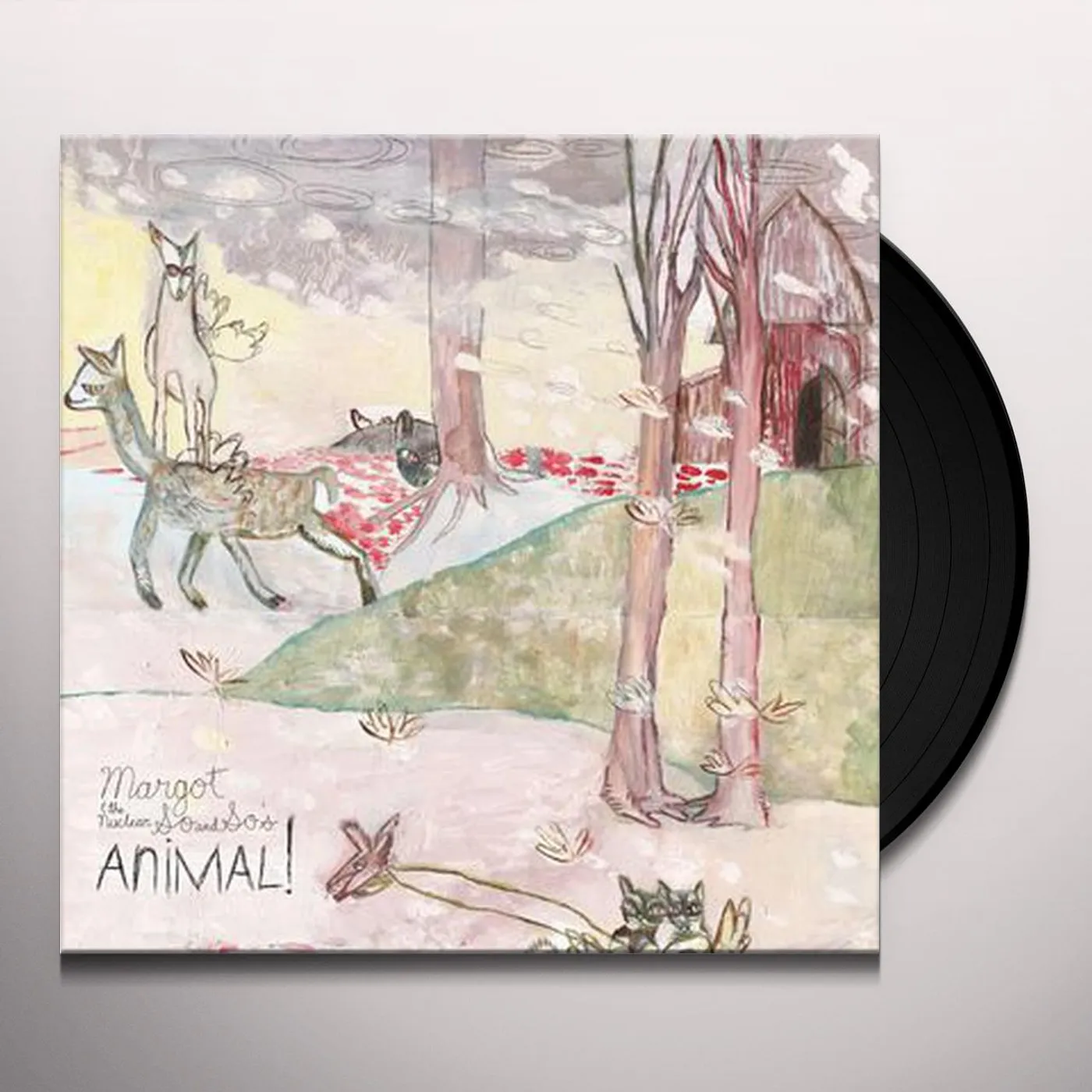 Margot & The Nuclear So And So's ANIMAL Vinyl Record