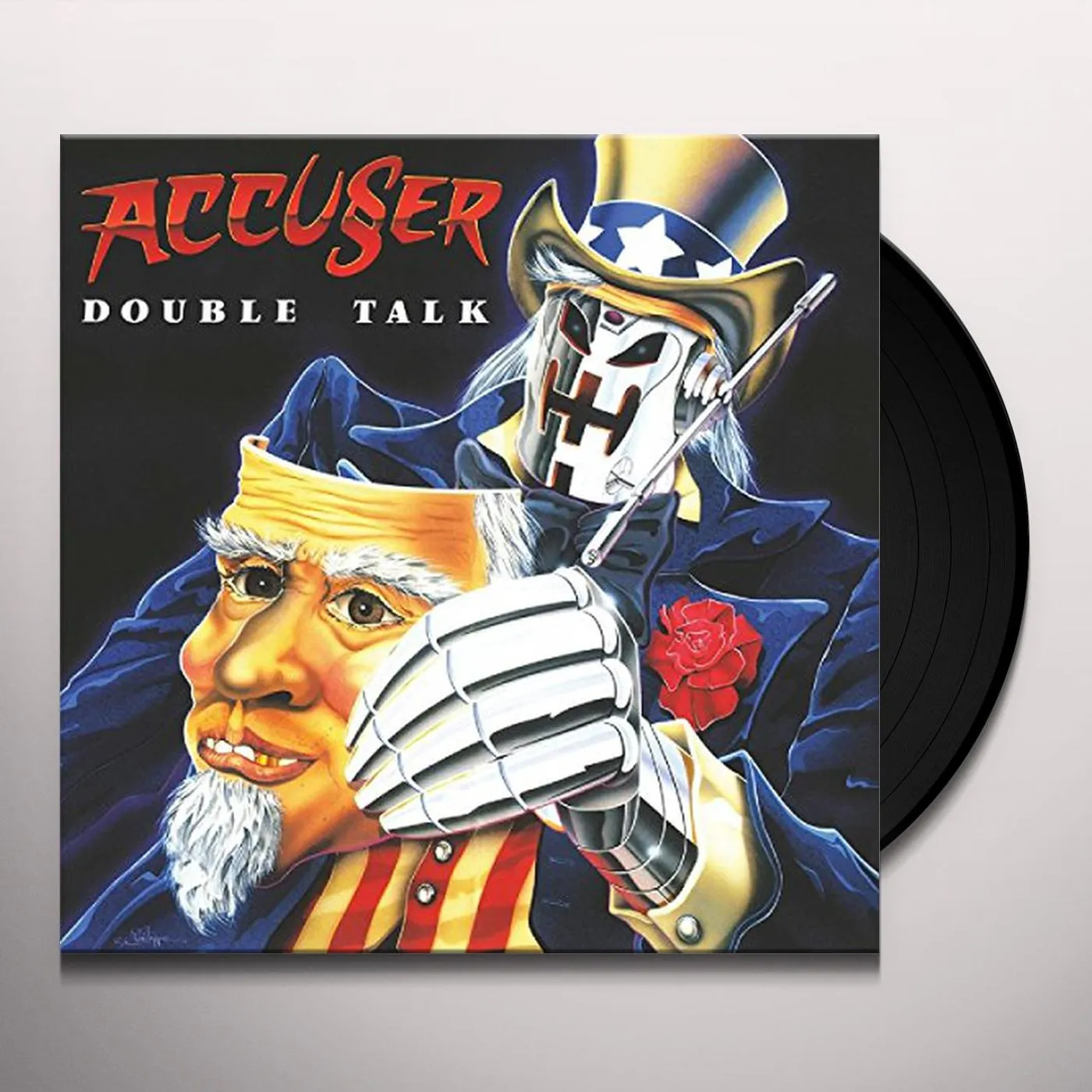 Accuser Double Talk Vinyl Record