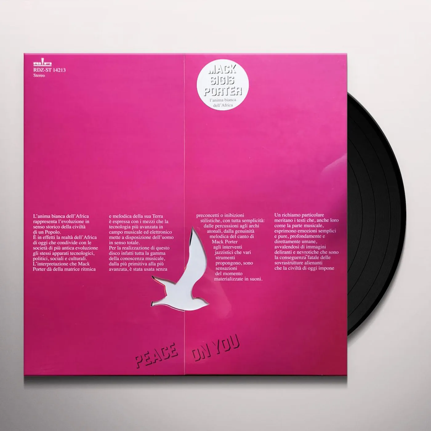 Mack Porter PEACE ON YOU (LTD.NUM.ED. DELUXE LP) Vinyl Record