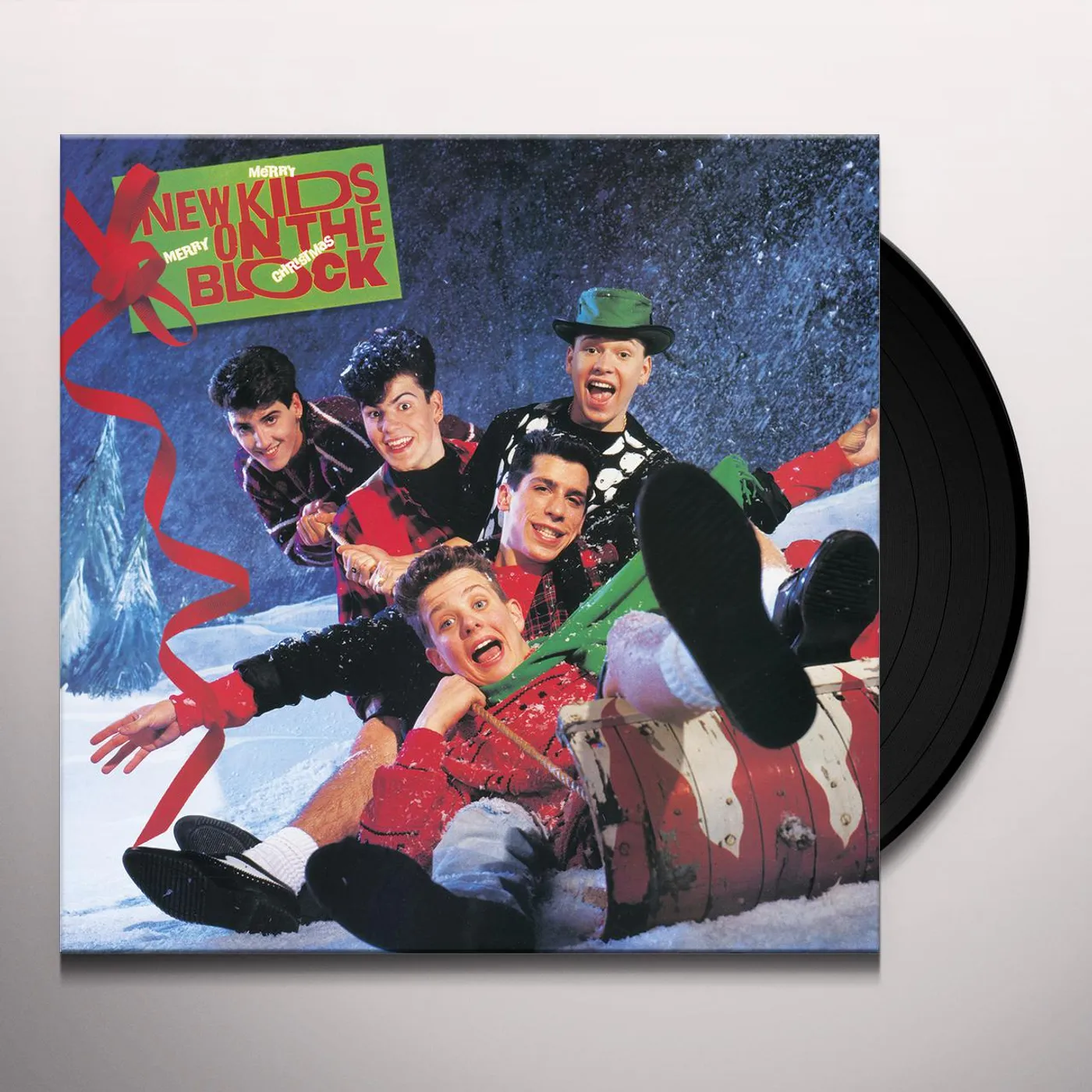 New Kids On The Block MERRY MERRY CHRISTMAS Vinyl Record