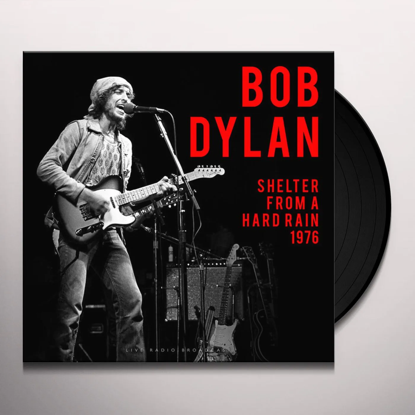 Bob Dylan BEST OF SHELTER FROM A HARD RAIN 1976 LIVE Vinyl Record