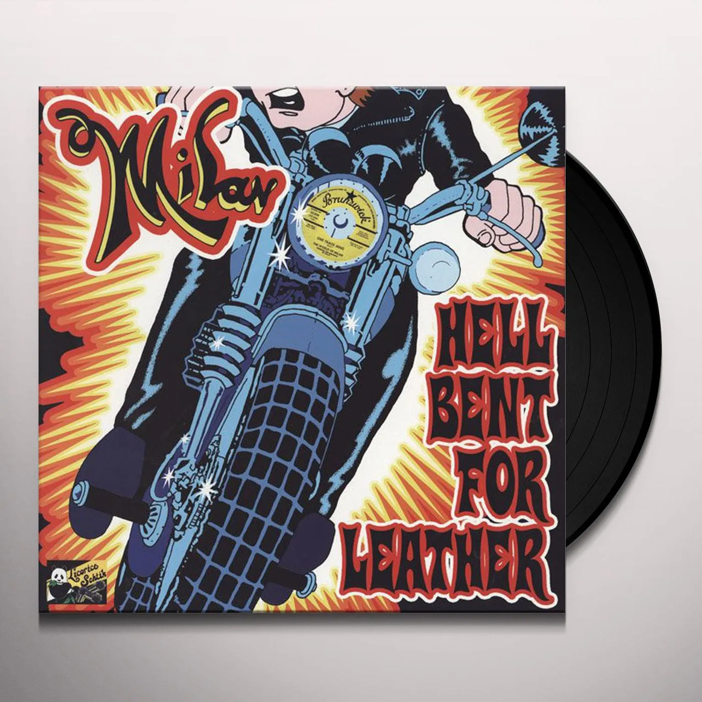 Milan -The Leather Boy HELL BENT FOR LEATHER Vinyl Record
