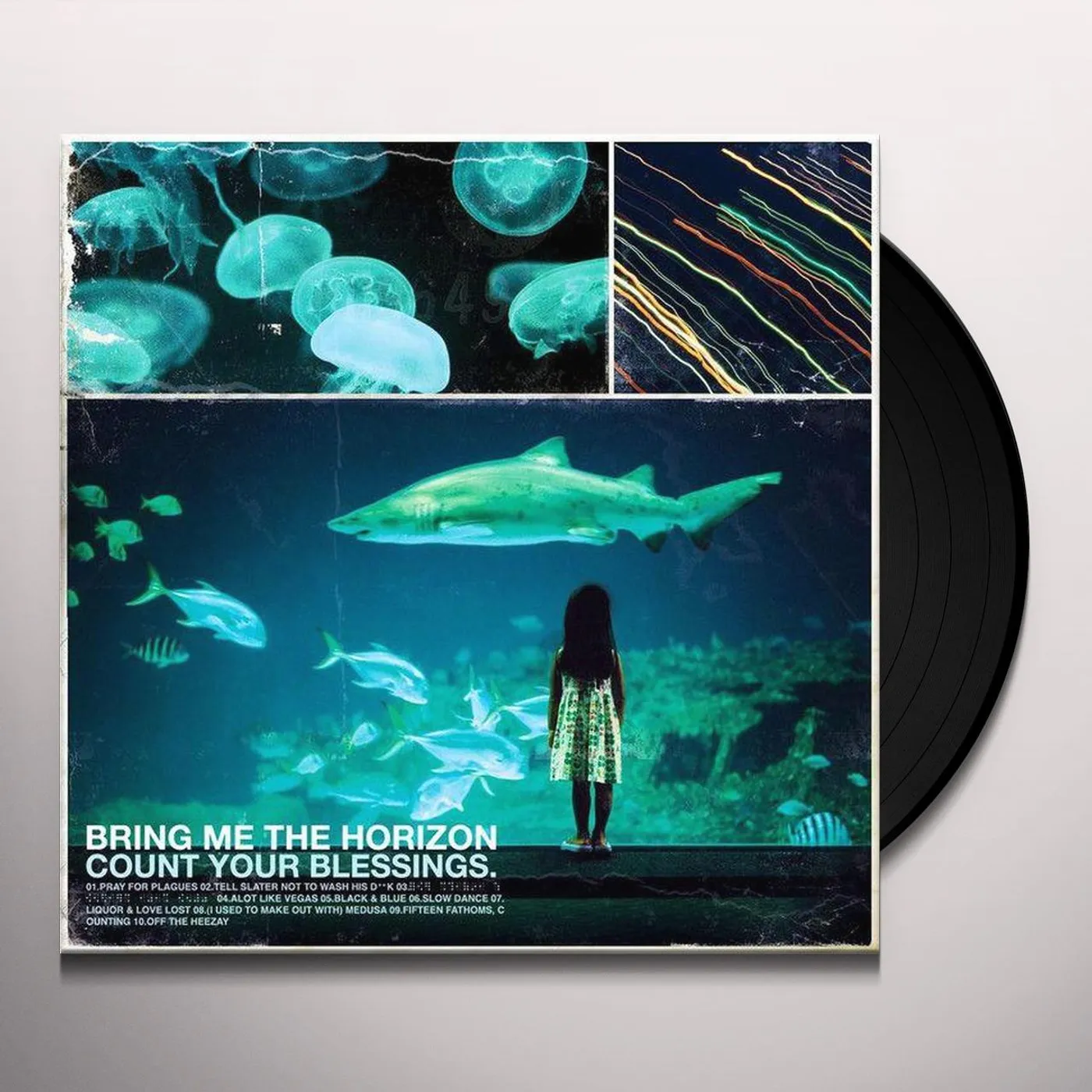 Bring Me The Horizon COUNT YOUR (TRANS ORANGE) Vinyl Record