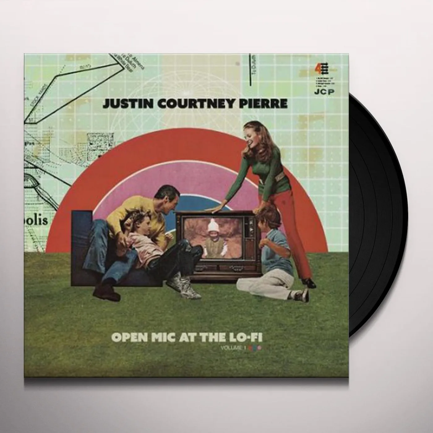 Justin Courtney Pierre Open Mic At The Lo-Fi Vol. 1 Vinyl Record
