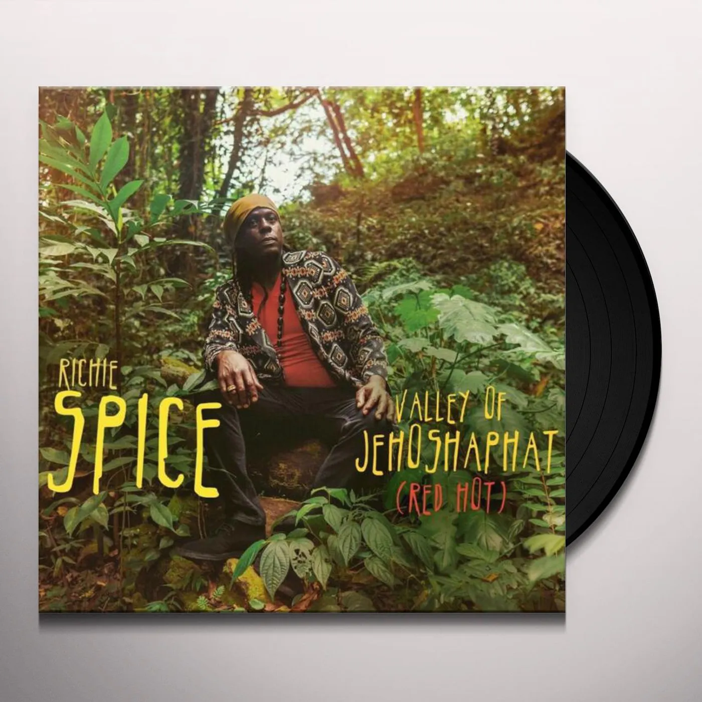 Richie Spice VALLEY OF JEHOSHAPHAT (RED HOT) Vinyl Record