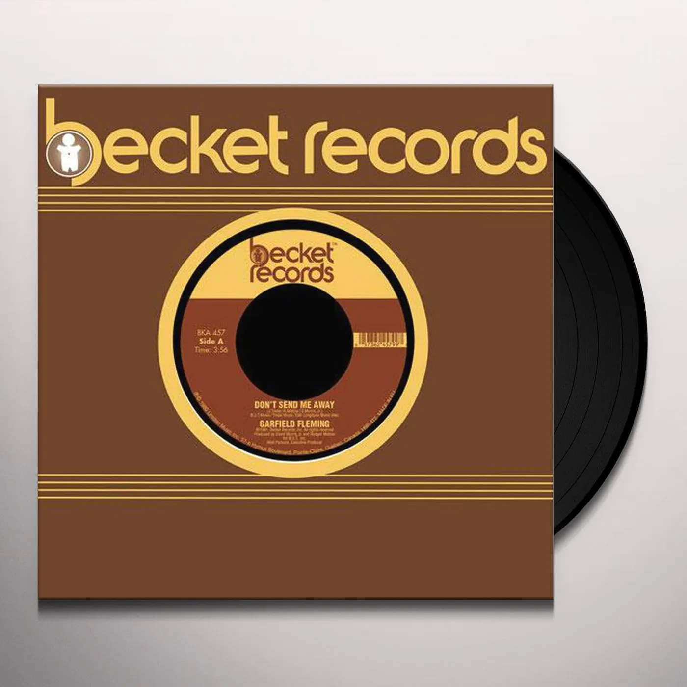 Garfield Fleming Don't Send Me Away Vinyl Record