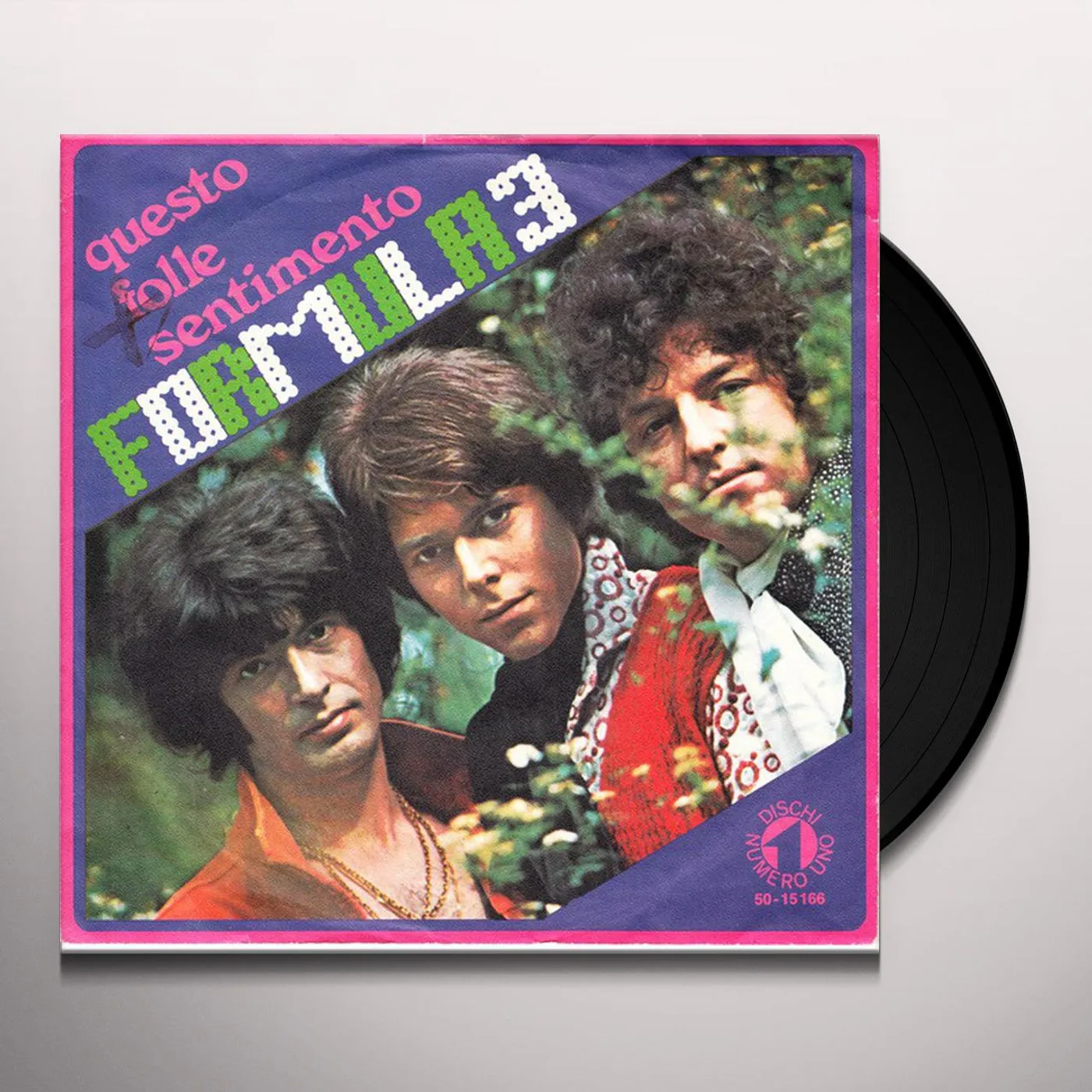 Formula 3 QUESTO FOLLE SENTIMENTO / AVEVO UNA BAMBOLA Vinyl Record