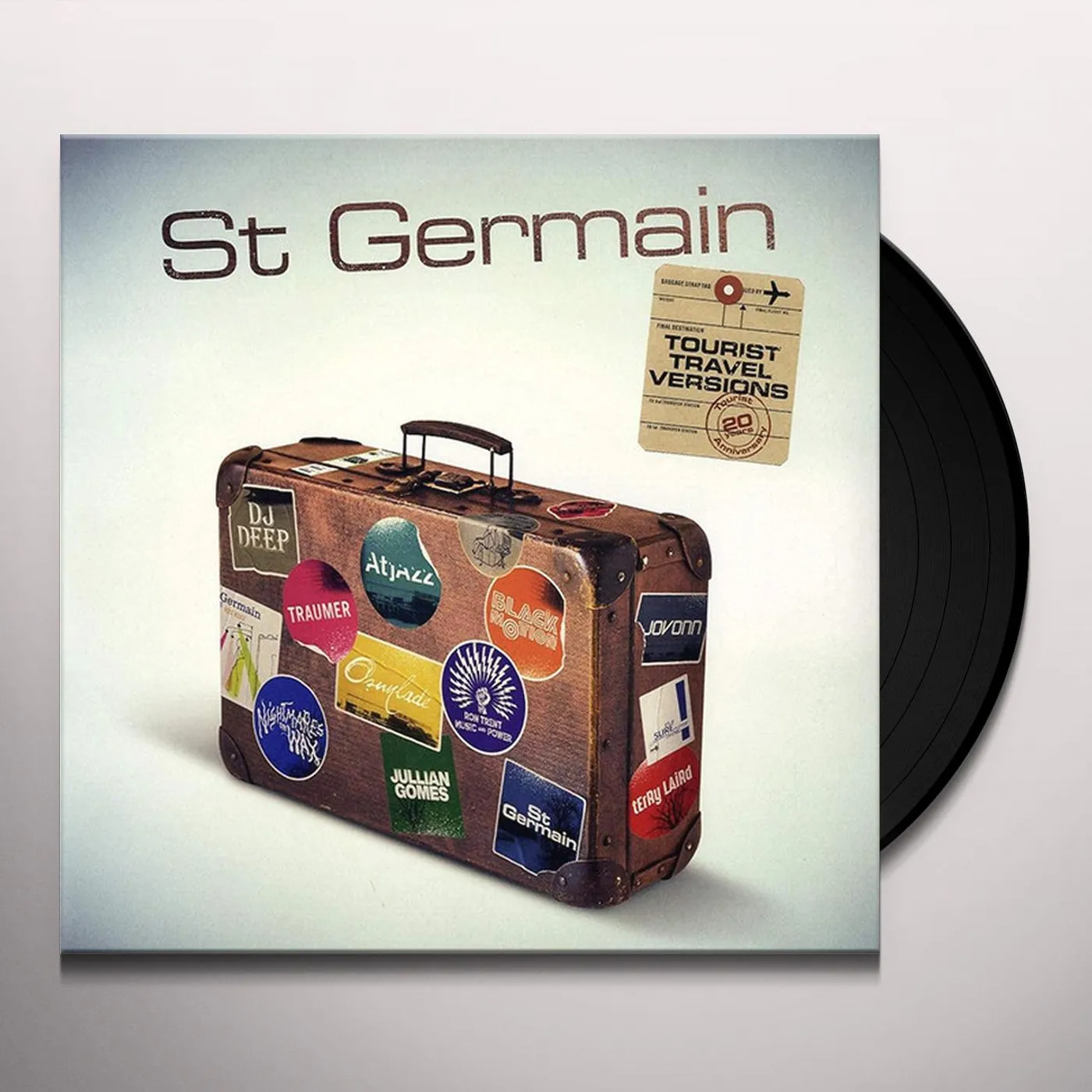 St Germain TOURIST (20TH ANNIVERSARY TRAVEL VERSIONS/2LP) Vinyl Record