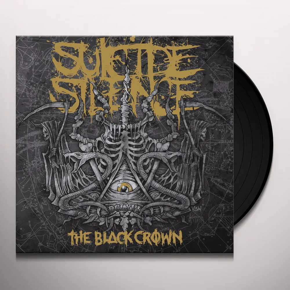 Suicide Silence Black Crown Vinyl Record