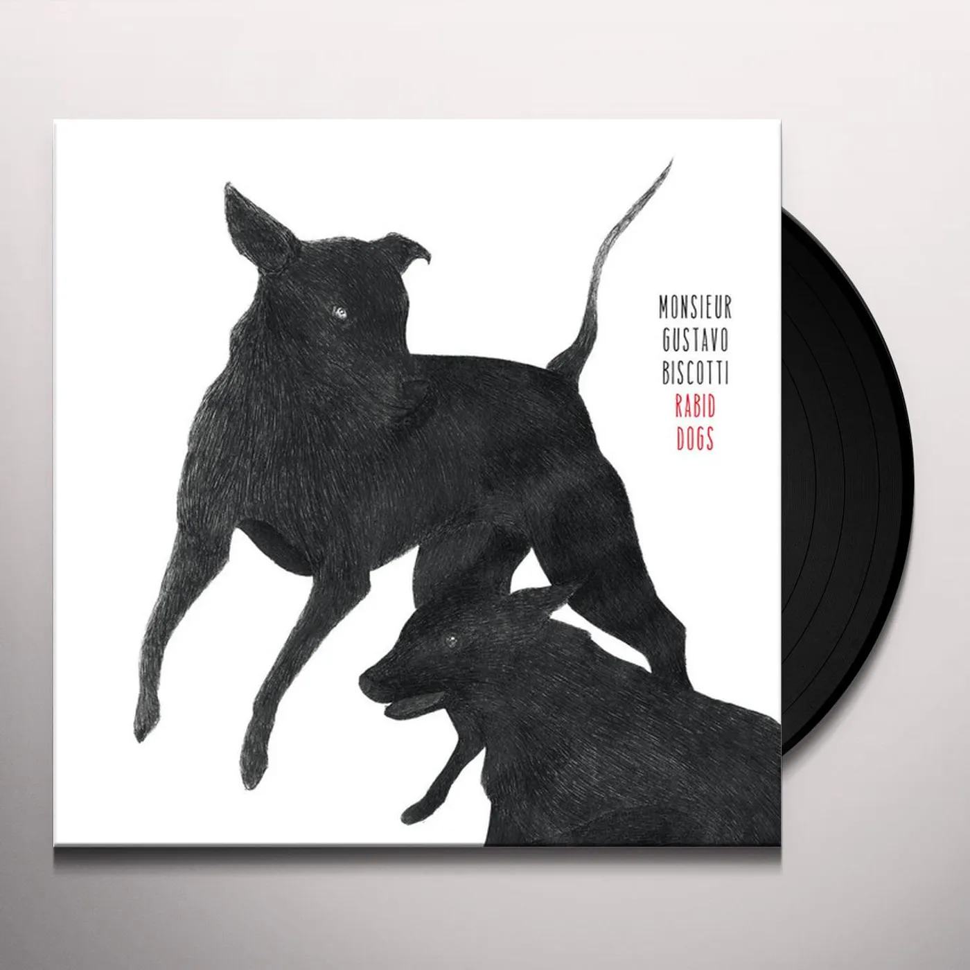 Monsieur Gustavo Biscotti RABID DOG Vinyl Record