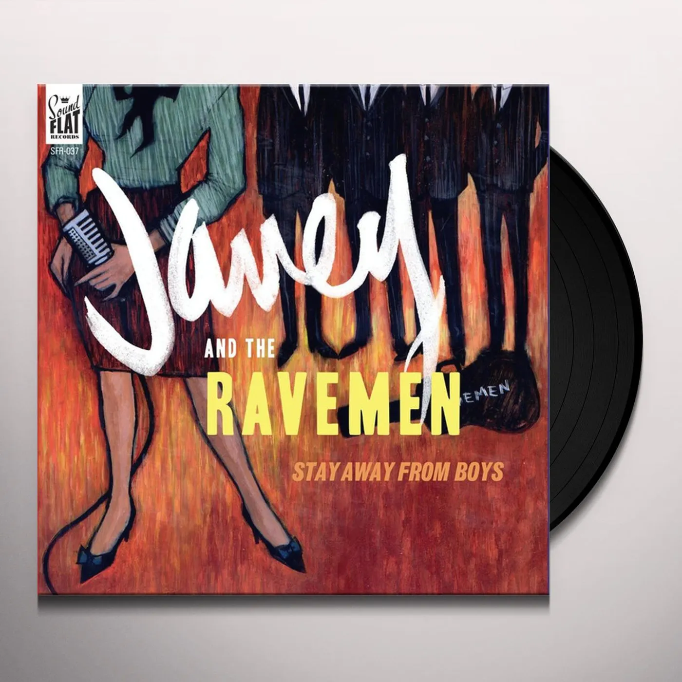 Janey & The Ravemen Midnite Blues Vinyl Record