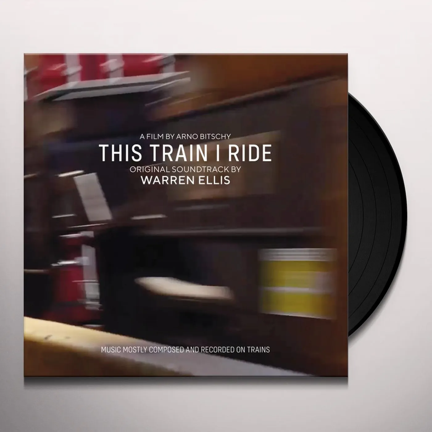 Warren Ellis THIS TRAIN I RIDE Original Soundtrack (BLUE VINYL) Vinyl Record