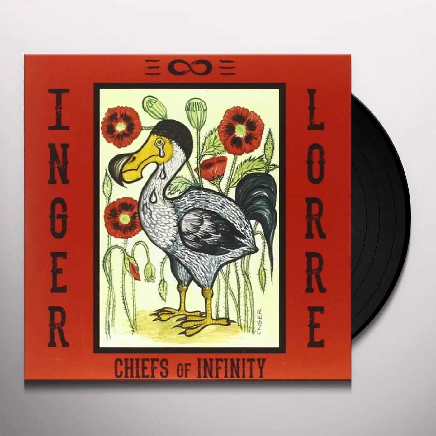 Inger Lorre & The Chiefs of Infinity SNOWFLAKE Vinyl Record