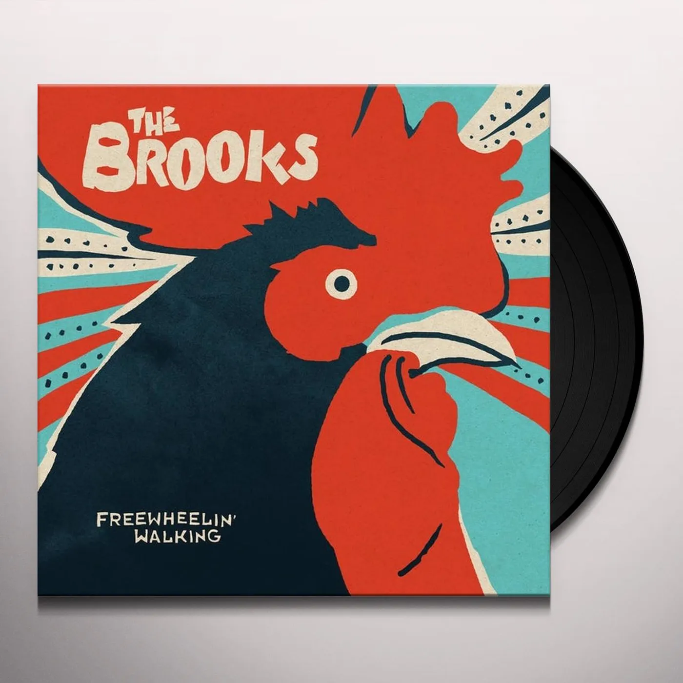 The Brooks FREEWHEELIN WALKING Vinyl Record