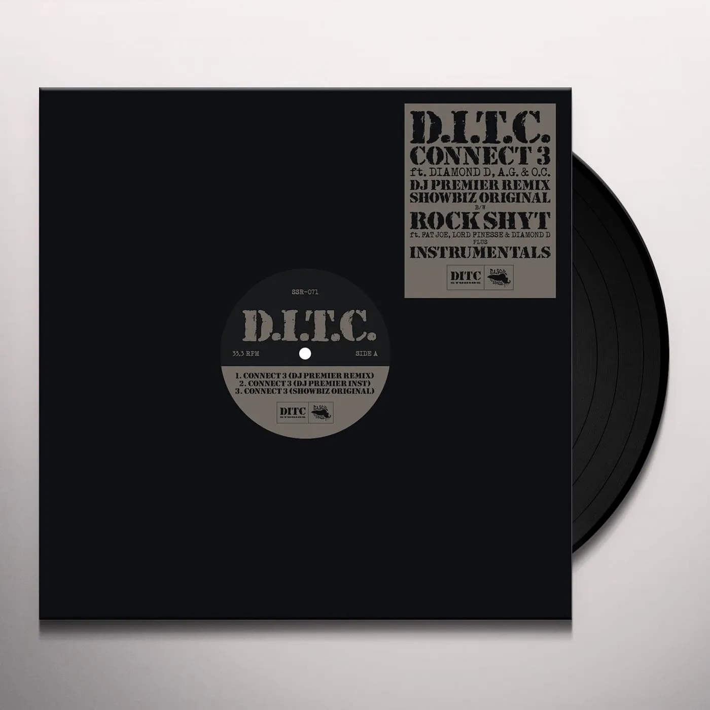 D.I.T.C. CONNECT 3 / ROCK SHYT Vinyl Record