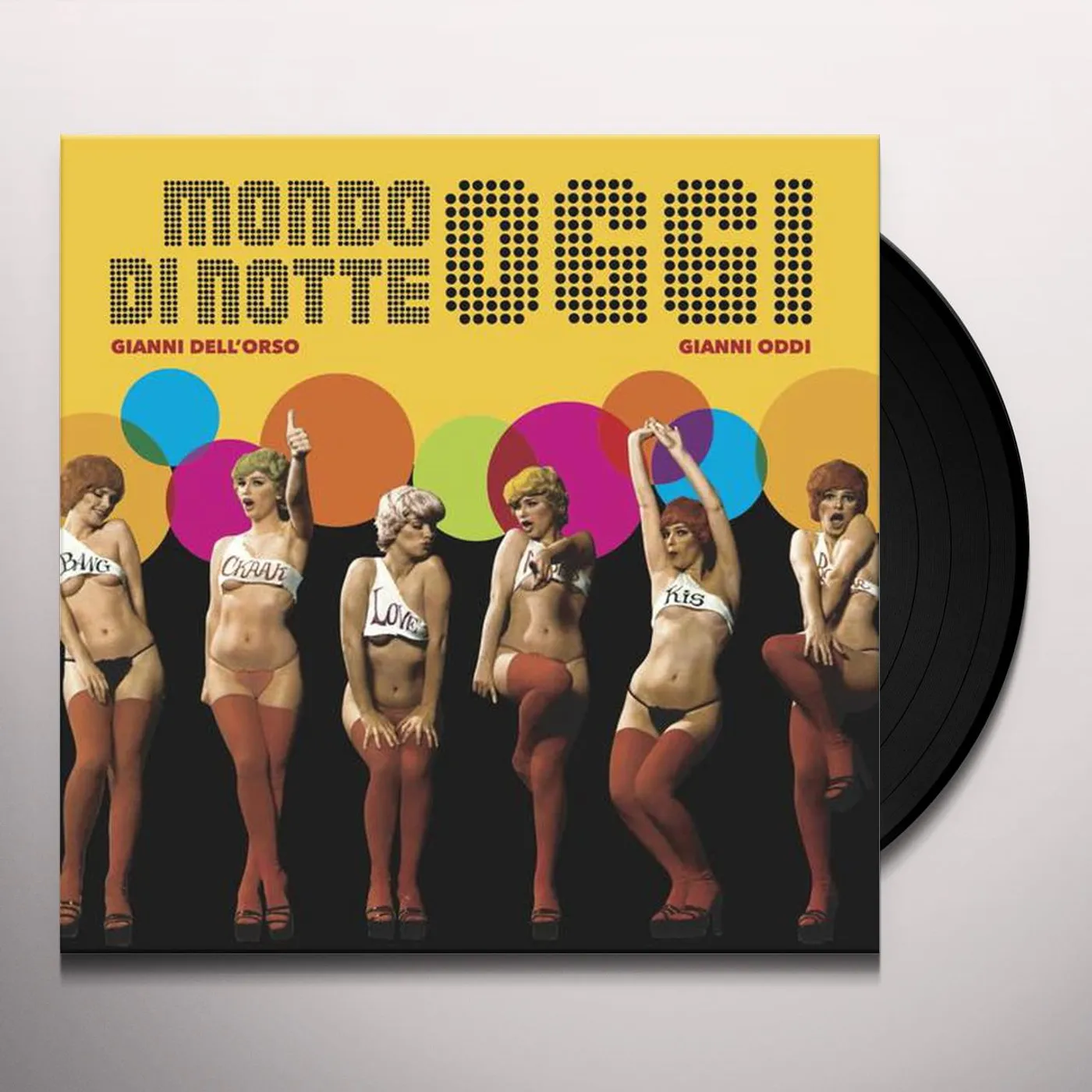 Gianni Dell'Orso / Gianni Oddi MONDO DI NOTTE OGGI Vinyl Record