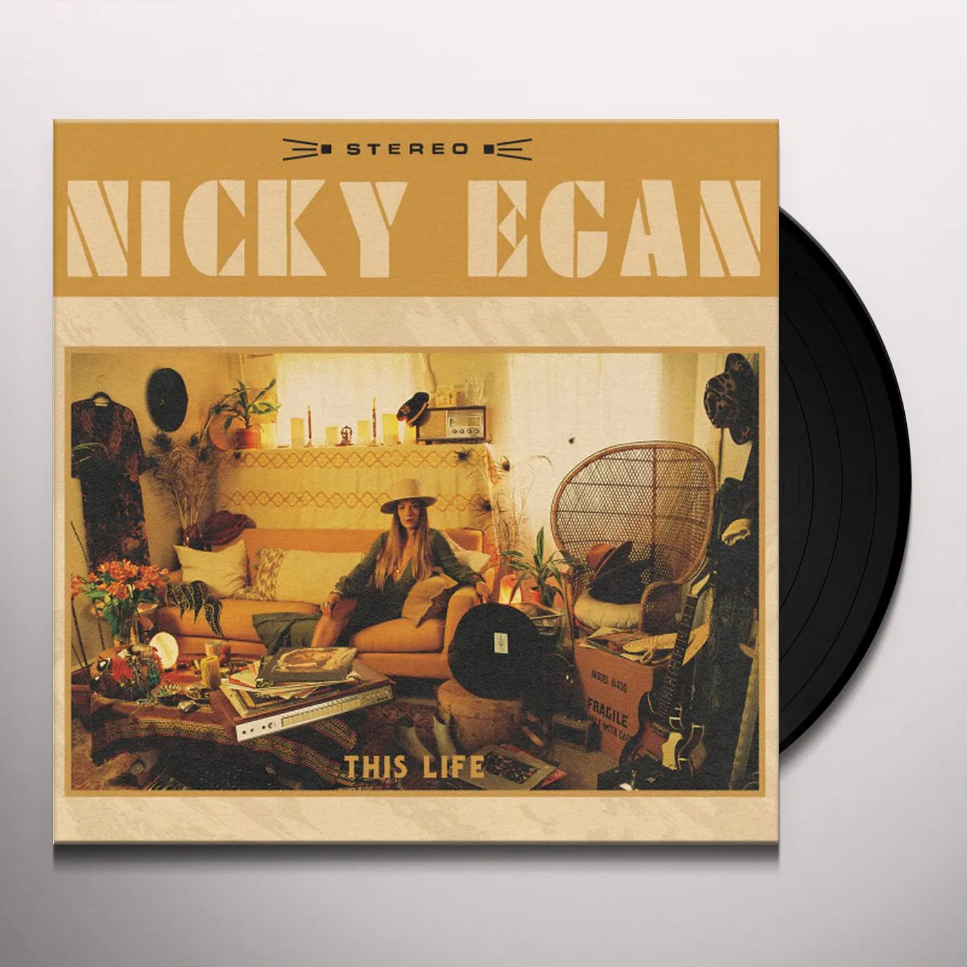 Nicky Egan THIS LIFE (TRANSLUCENT ORANGE VINYL) (I) Vinyl Record